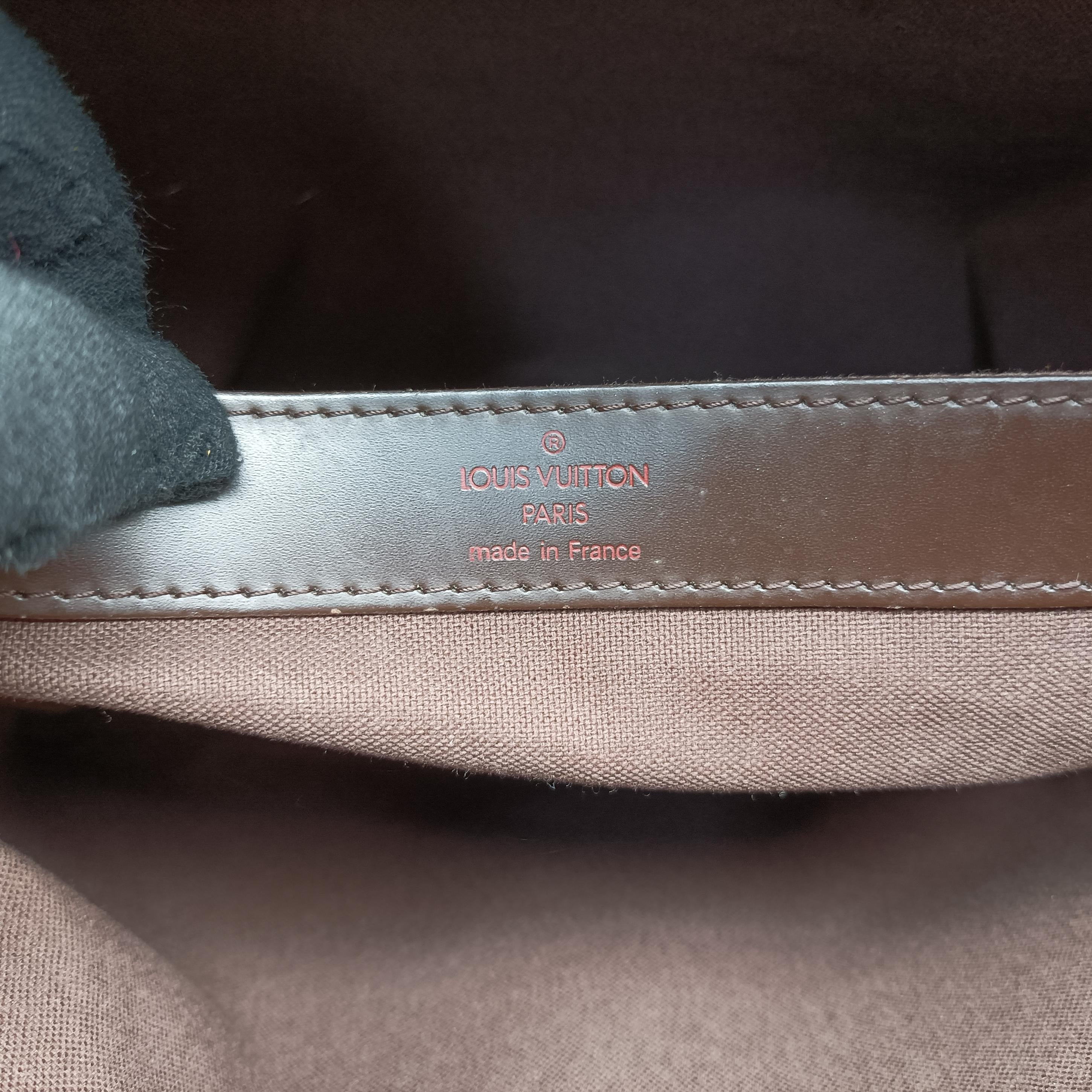 Pre-owned Louis Vuitton NAVIGLIO EBENE Damier Canvas N45255 shoulderbag | stylenewstar