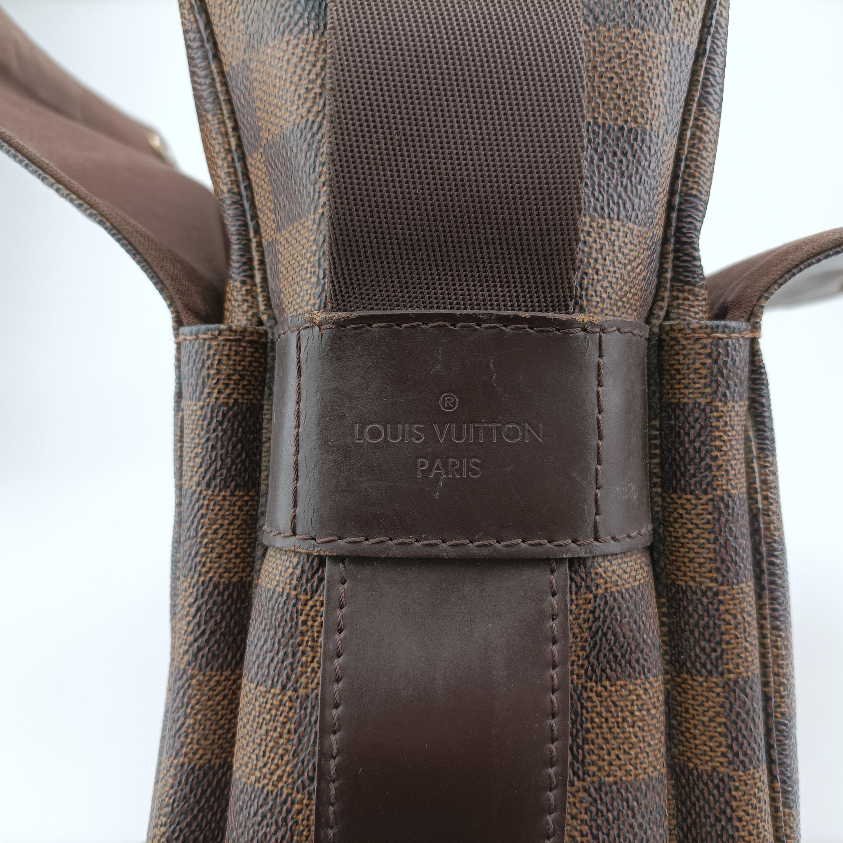 Pre-owned Louis Vuitton NAVIGLIO EBENE Damier Canvas N45255 shoulderbag | stylenewstar