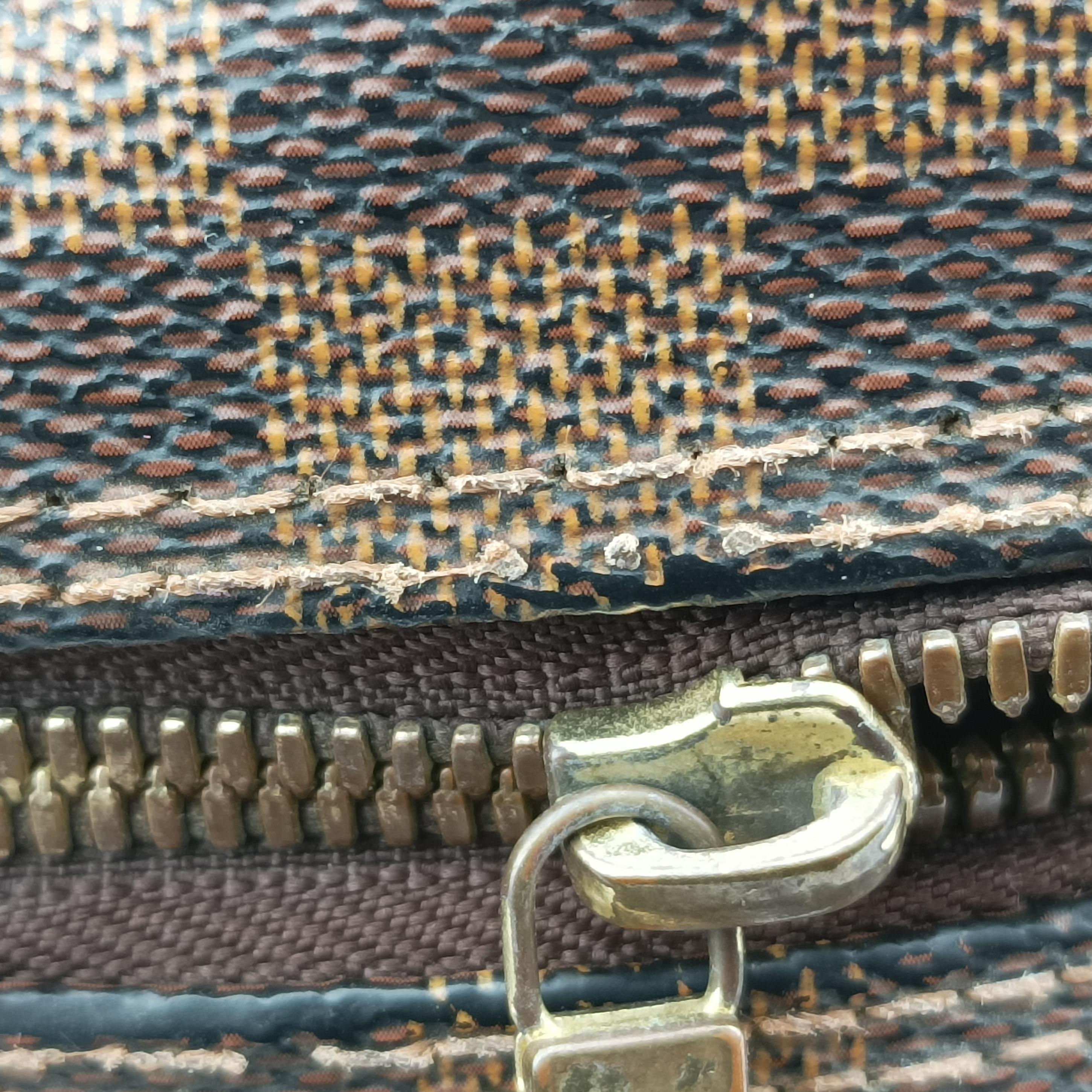 Pre-owned Louis Vuitton NAVIGLIO EBENE Damier Canvas N45255 shoulderbag | stylenewstar