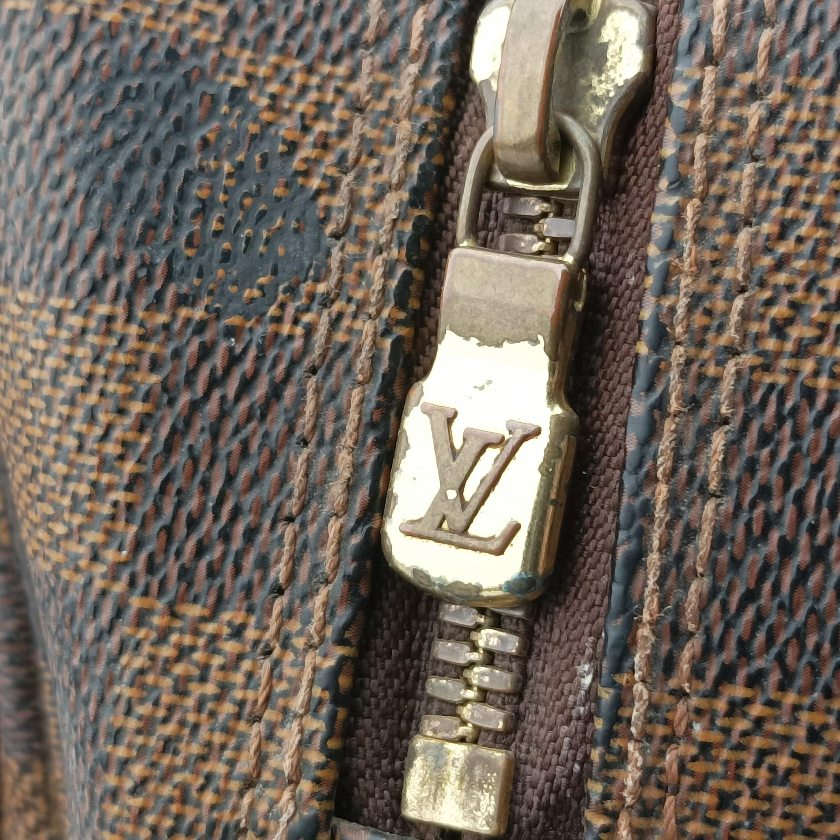 Pre-owned Louis Vuitton NAVIGLIO EBENE Damier Canvas N45255 shoulderbag | stylenewstar
