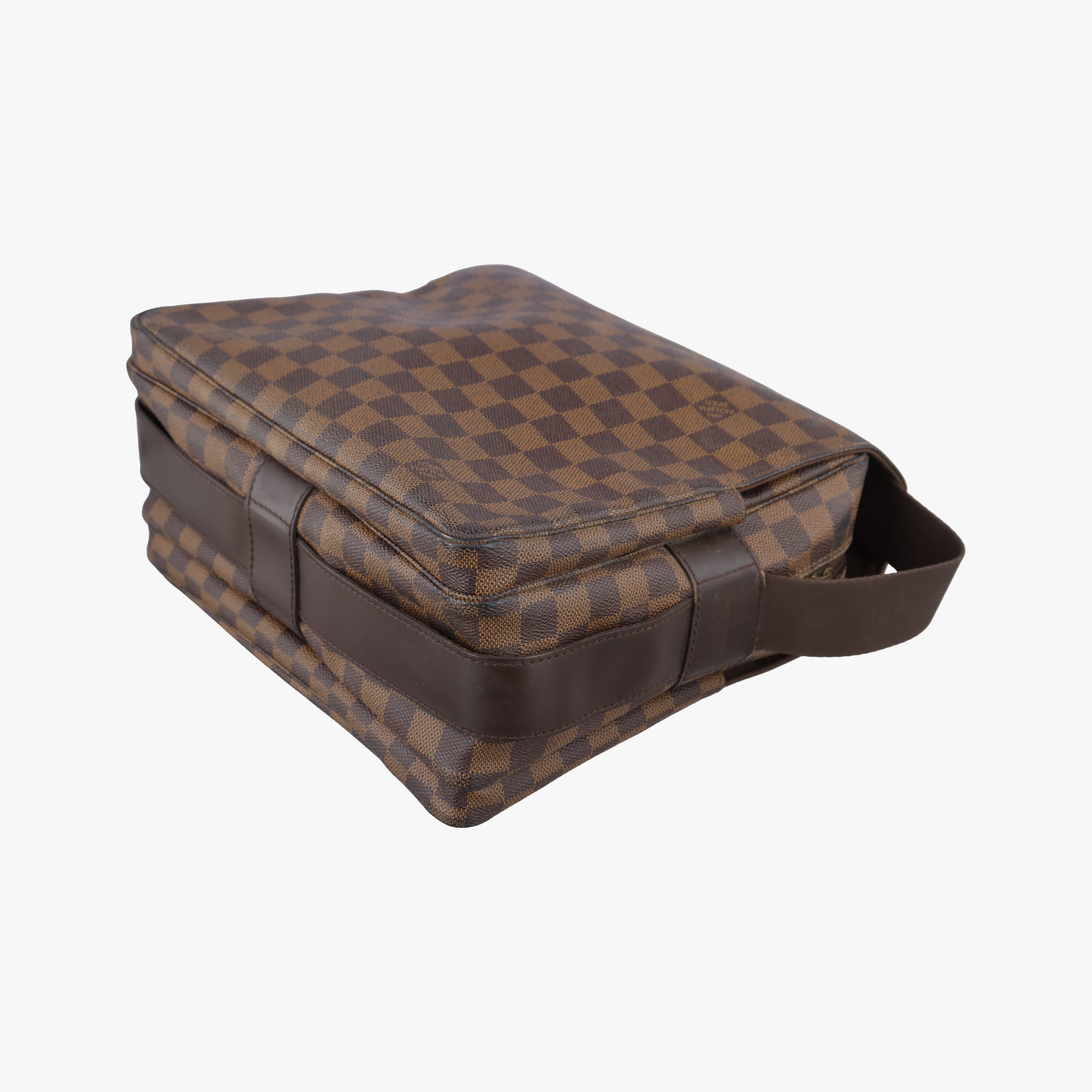 Pre-owned Louis Vuitton NAVIGLIO EBENE Damier Canvas N45255 shoulderbag | stylenewstar