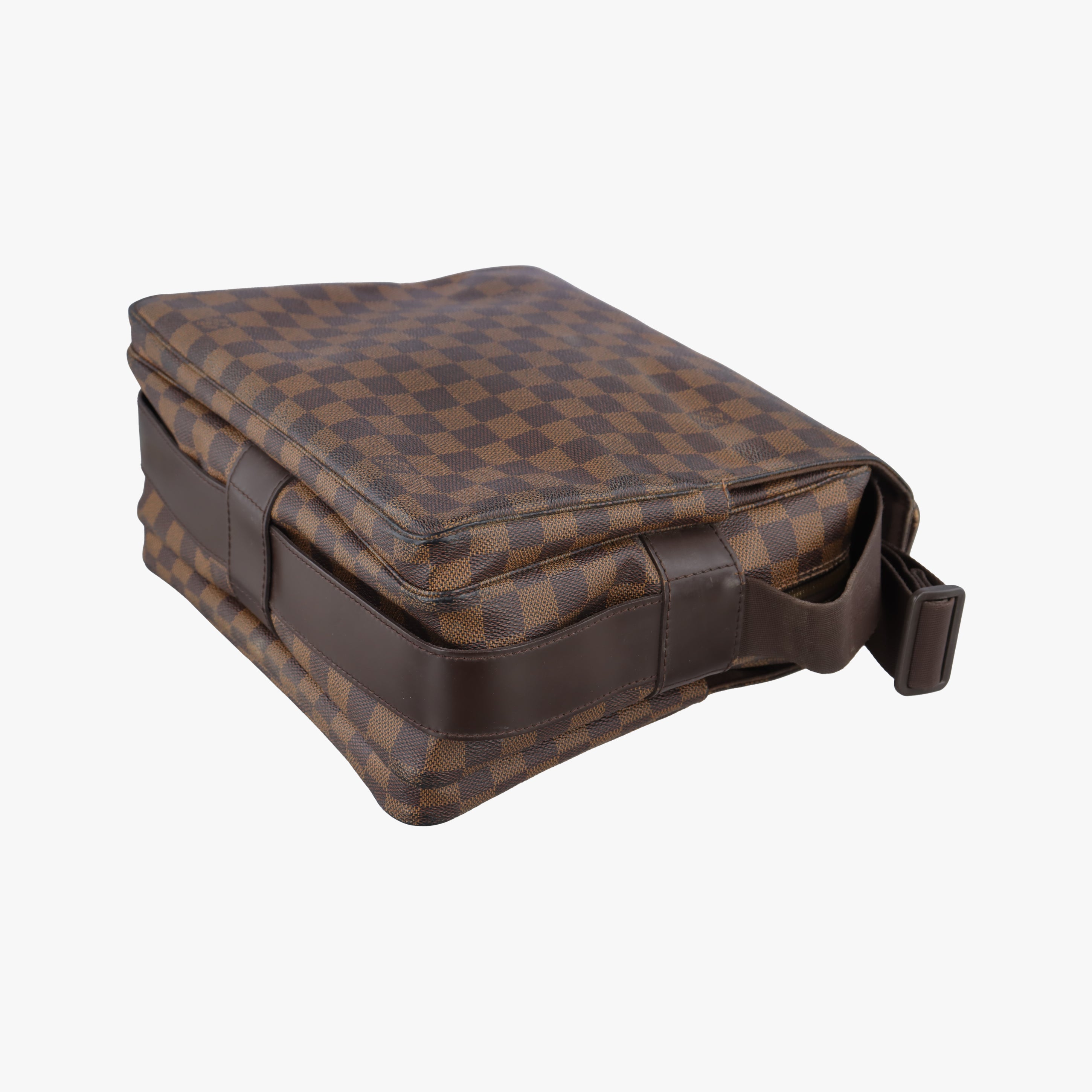 Pre-owned Louis Vuitton NAVIGLIO EBENE Damier Canvas N45255 shoulderbag | stylenewstar