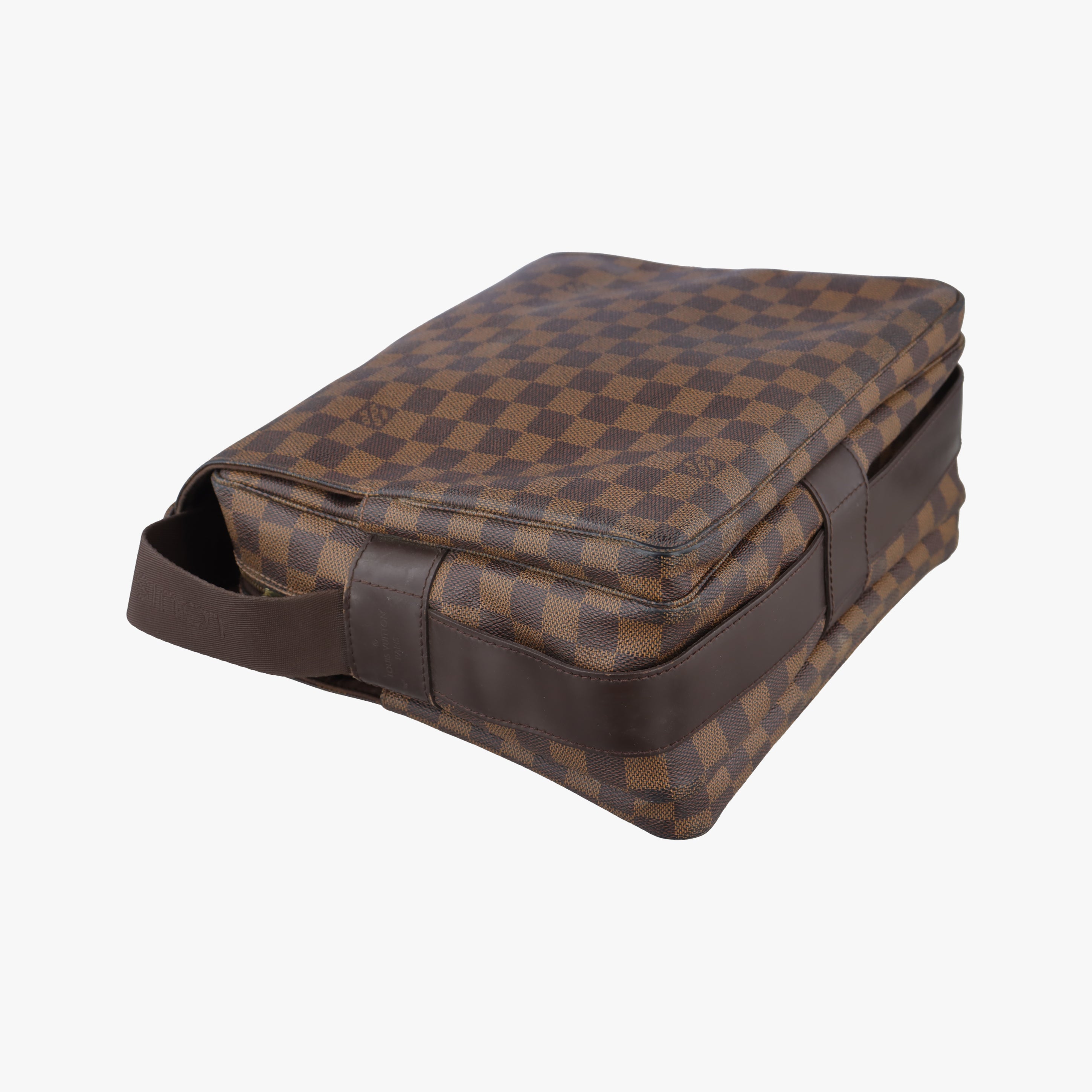Pre-owned Louis Vuitton NAVIGLIO EBENE Damier Canvas N45255 shoulderbag | stylenewstar