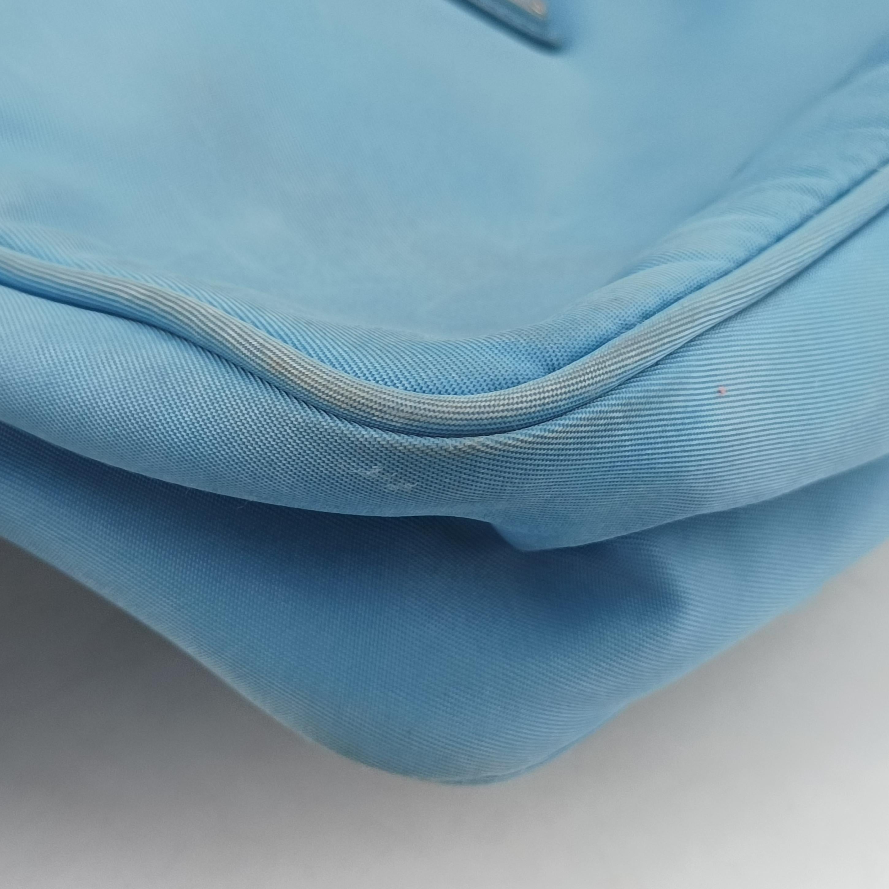 Secondhand Prada Re-Edition 2005 Re-Nylon Blue nylon 1BH204 shoulderbag | stylenewstar