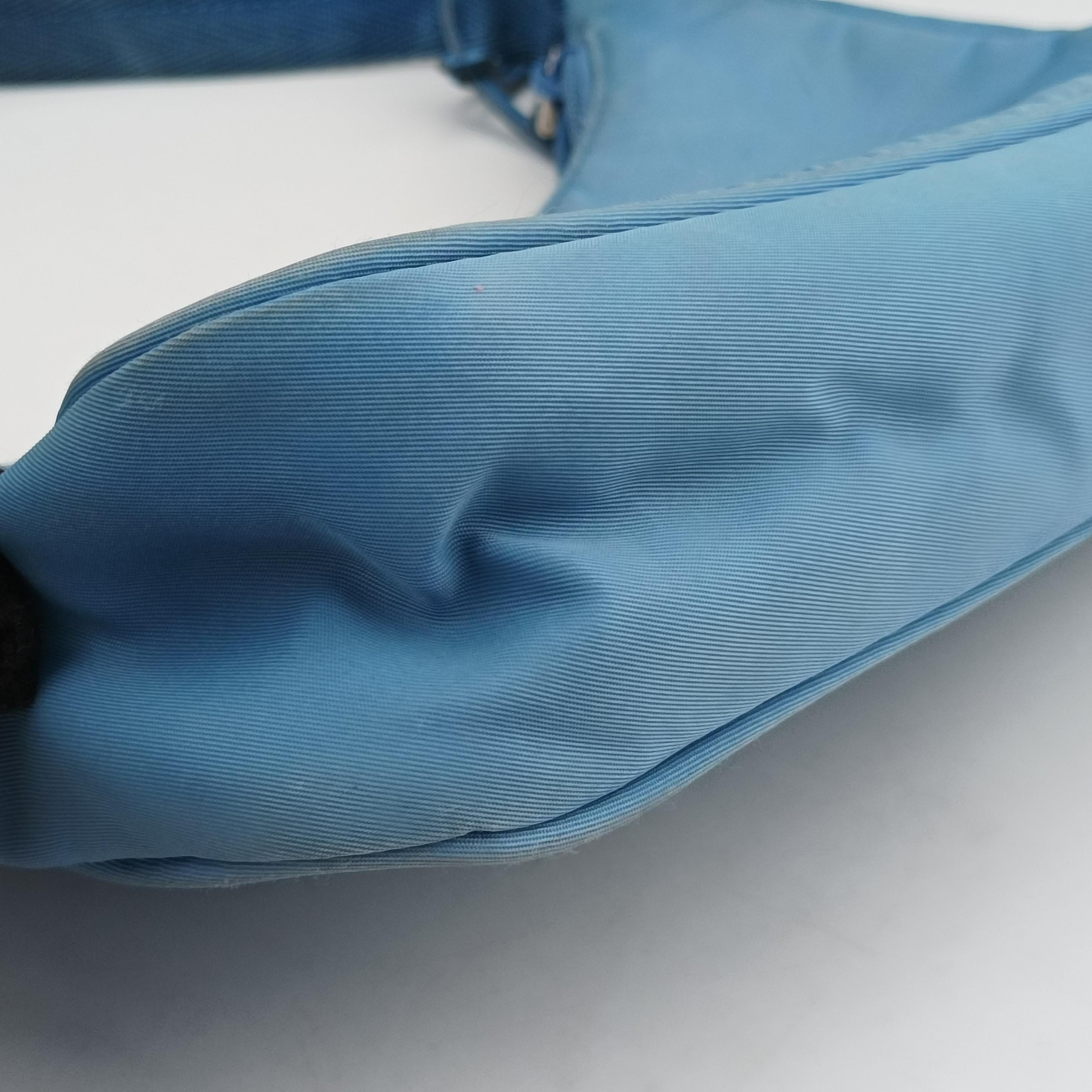 Secondhand Prada Re-Edition 2005 Re-Nylon Blue nylon 1BH204 shoulderbag | stylenewstar