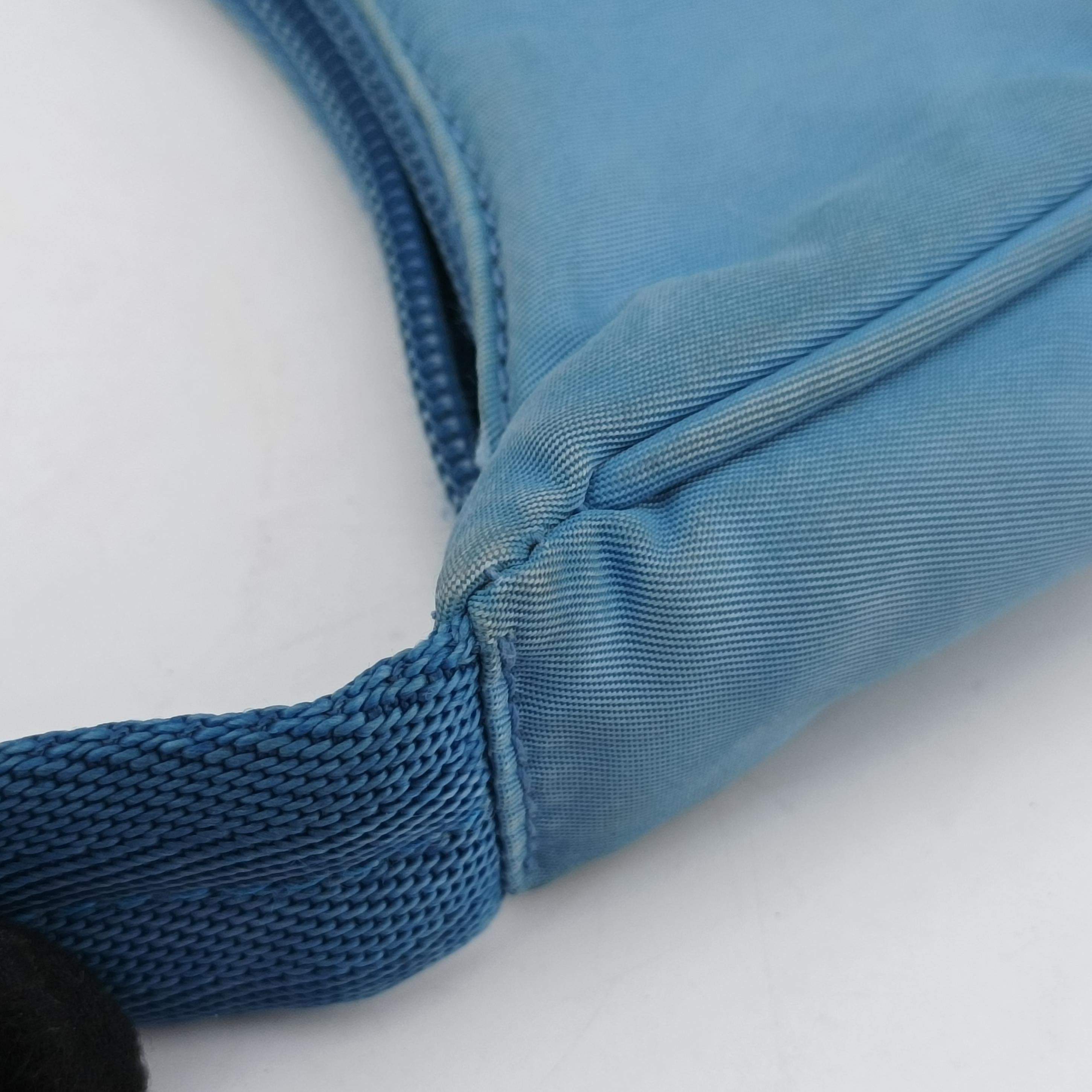 Secondhand Prada Re-Edition 2005 Re-Nylon Blue nylon 1BH204 shoulderbag | stylenewstar