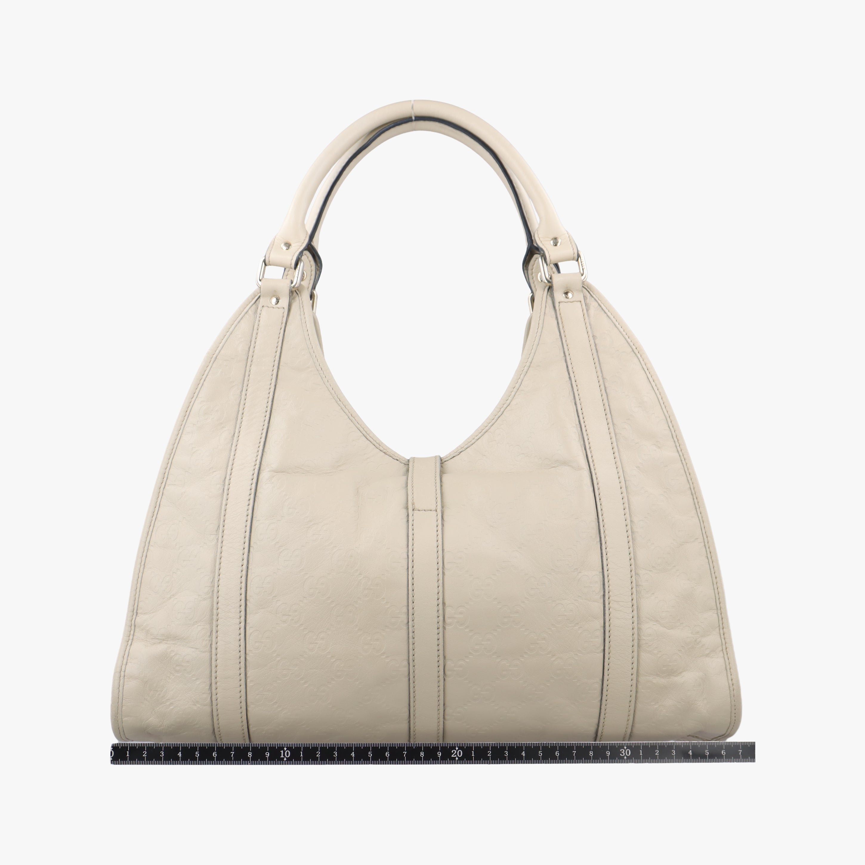 Vintage Gucci New Jackie White Leather 203494 handbag | stylenewstar