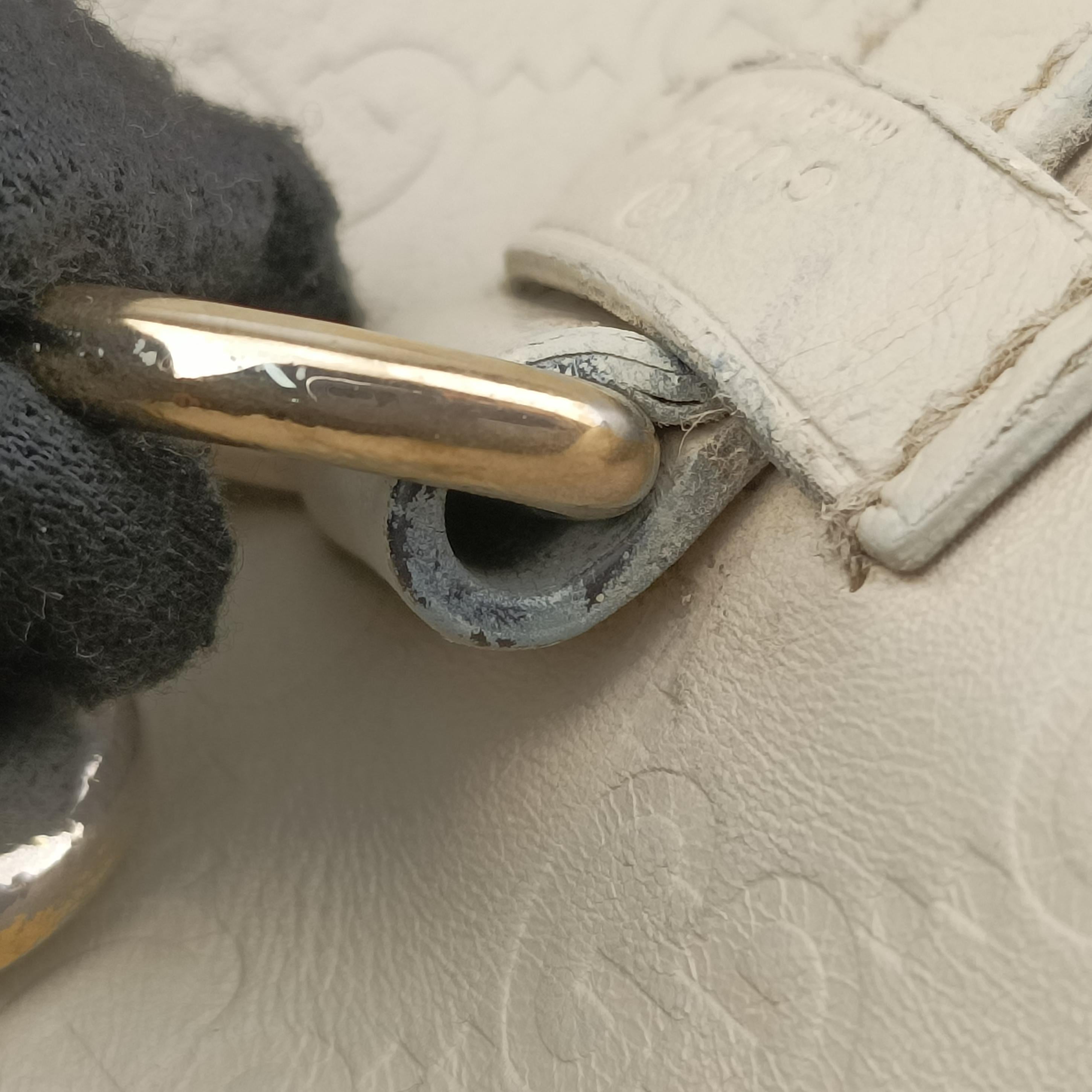 Vintage Gucci New Jackie White Leather 203494 handbag | stylenewstar