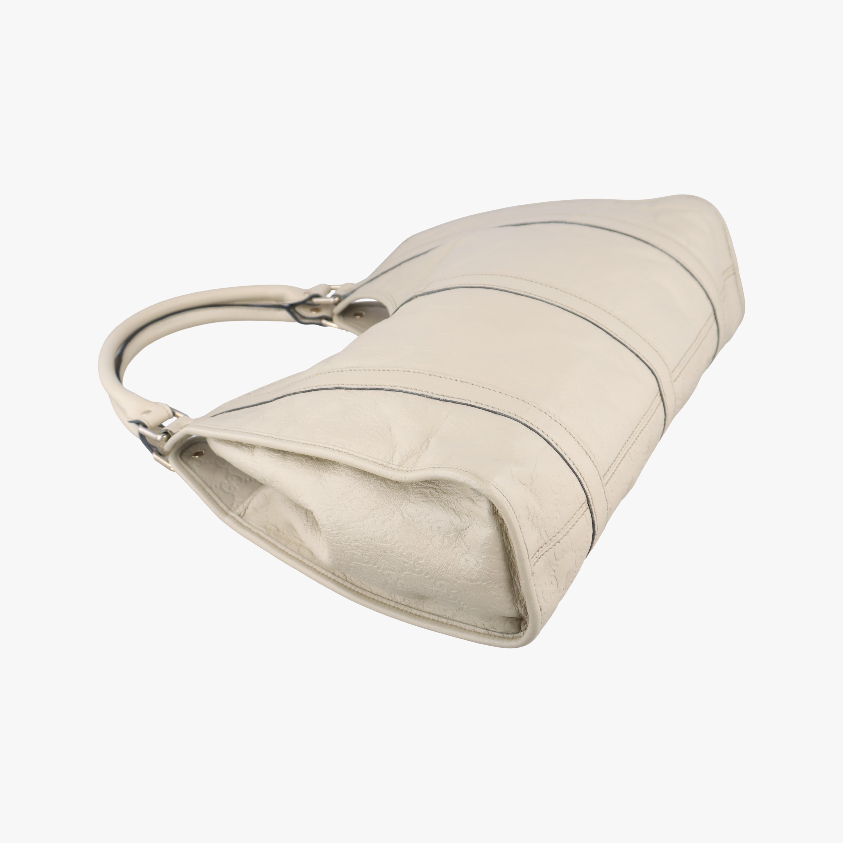 Vintage Gucci New Jackie White Leather 203494 handbag | stylenewstar