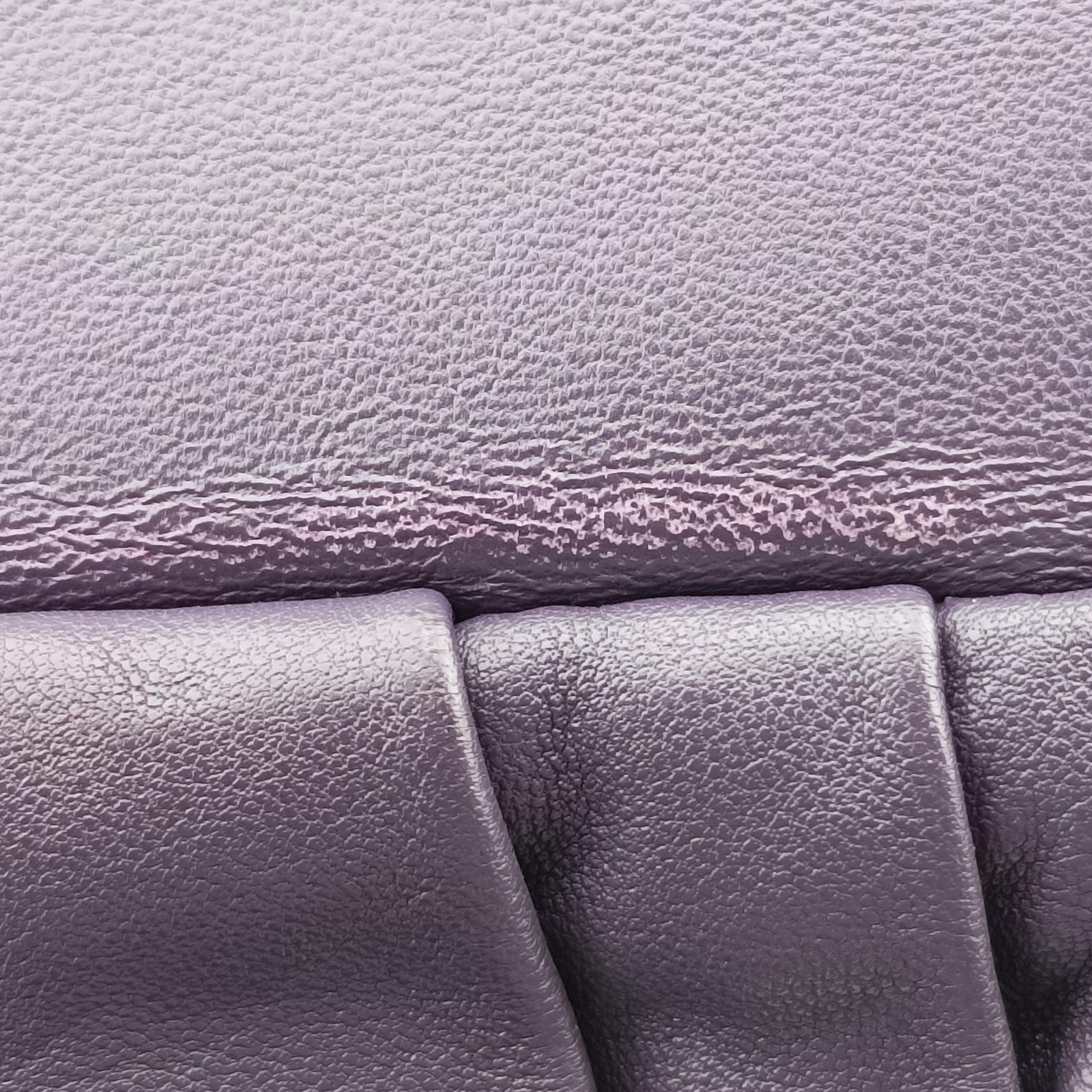Pre-owned Christian Dior Plisse Purple lambskin  shoulderbag | stylenewstar