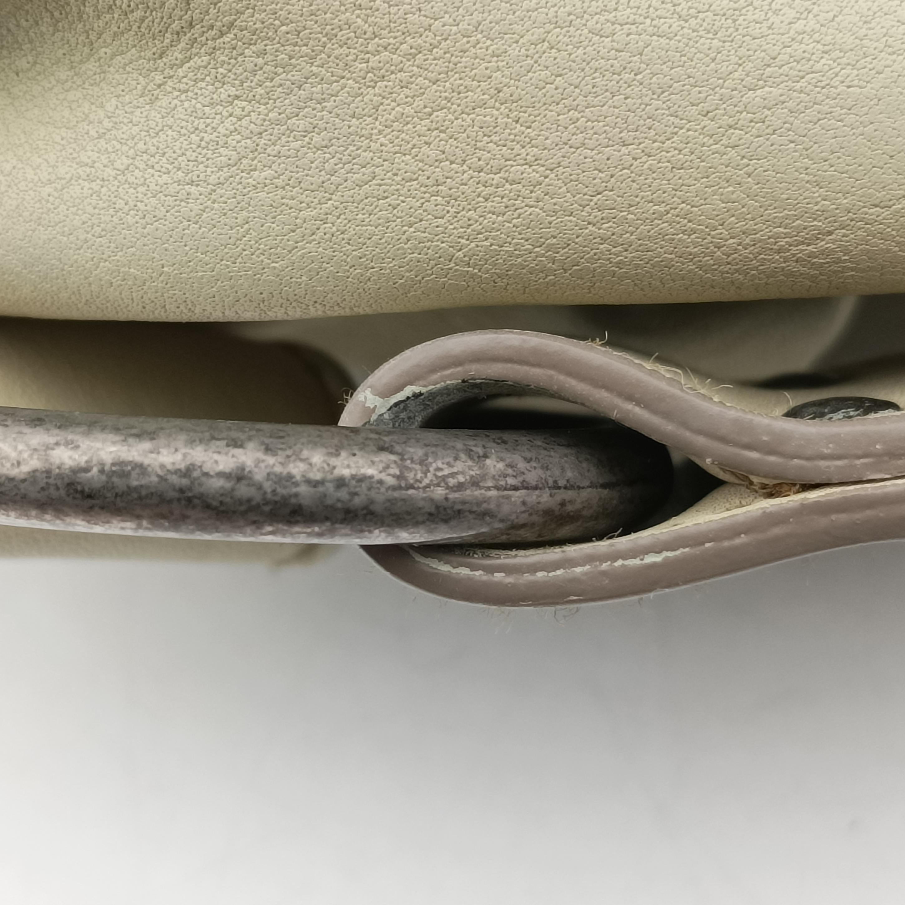 Pre-owned Christian Dior Gaucho White Leather  handbag | stylenewstar
