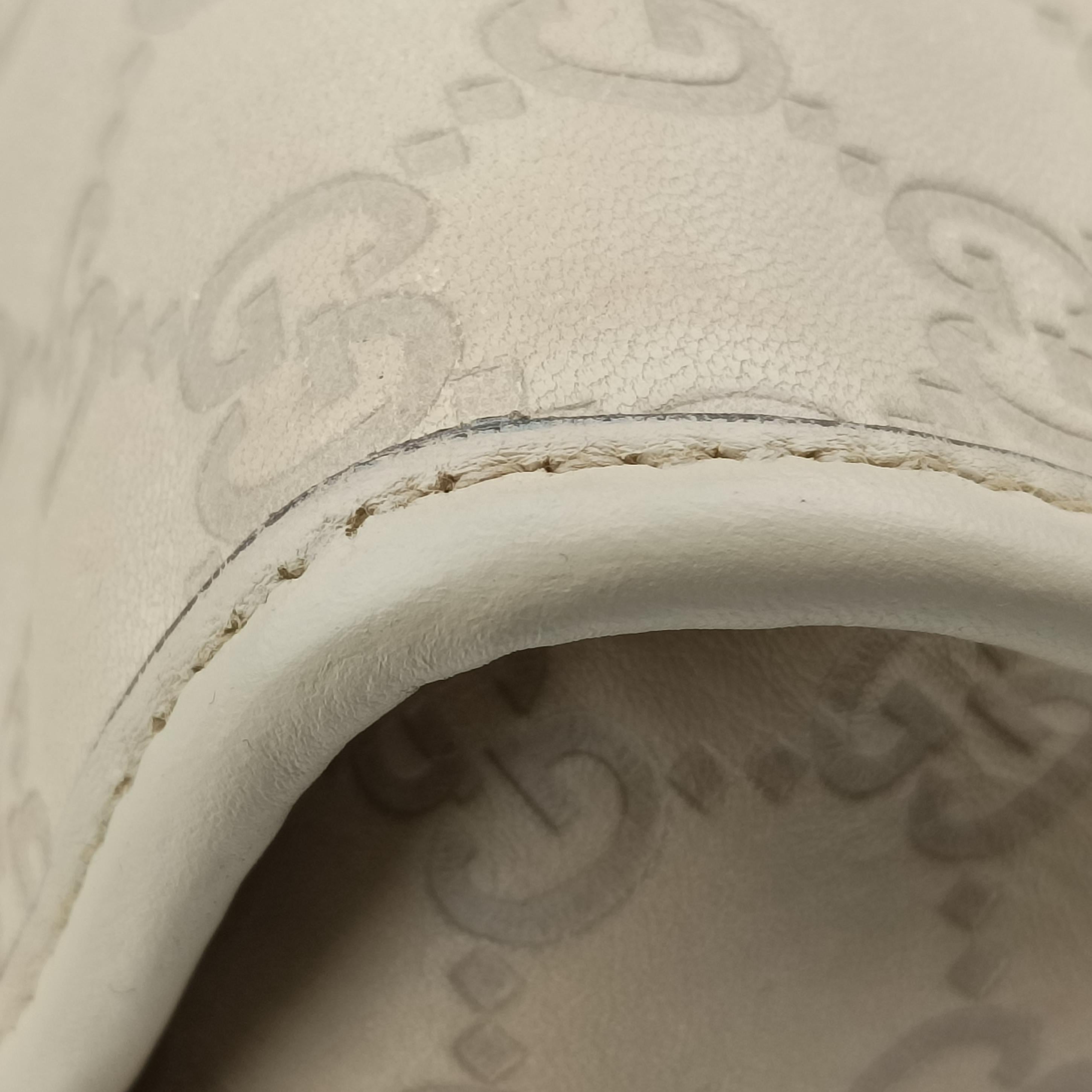 Secondhand Gucci New Jackie White Leather 203494 handbag | stylenewstar