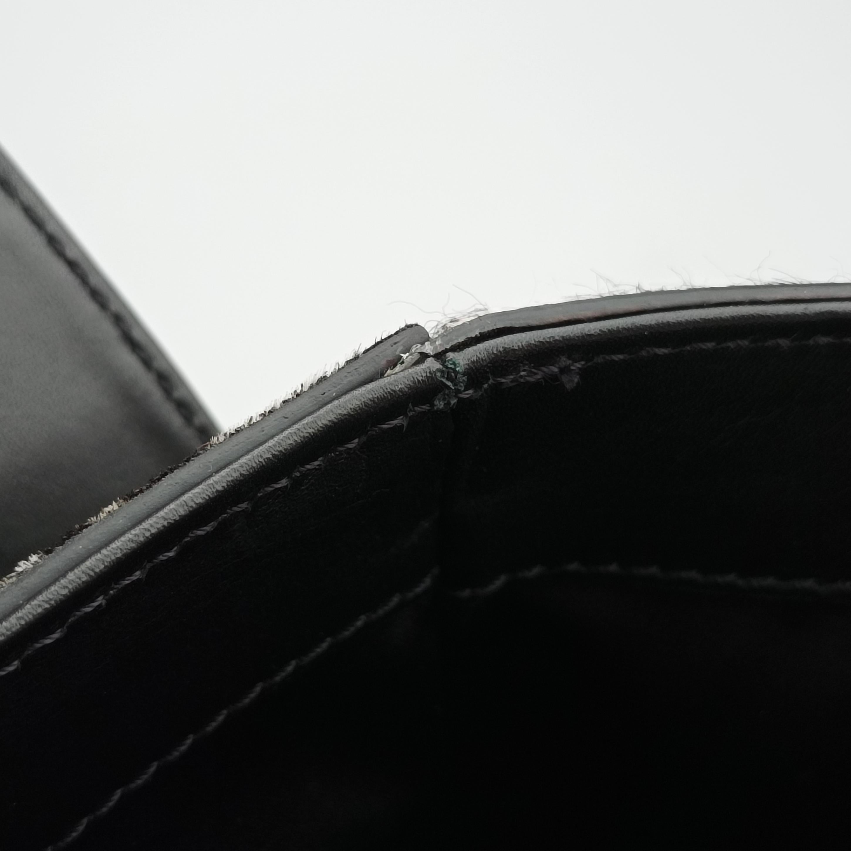 Pre-owned VERSACE medusa Black×Multicolour ponyhair×leather  shoulderbag | stylenewstar