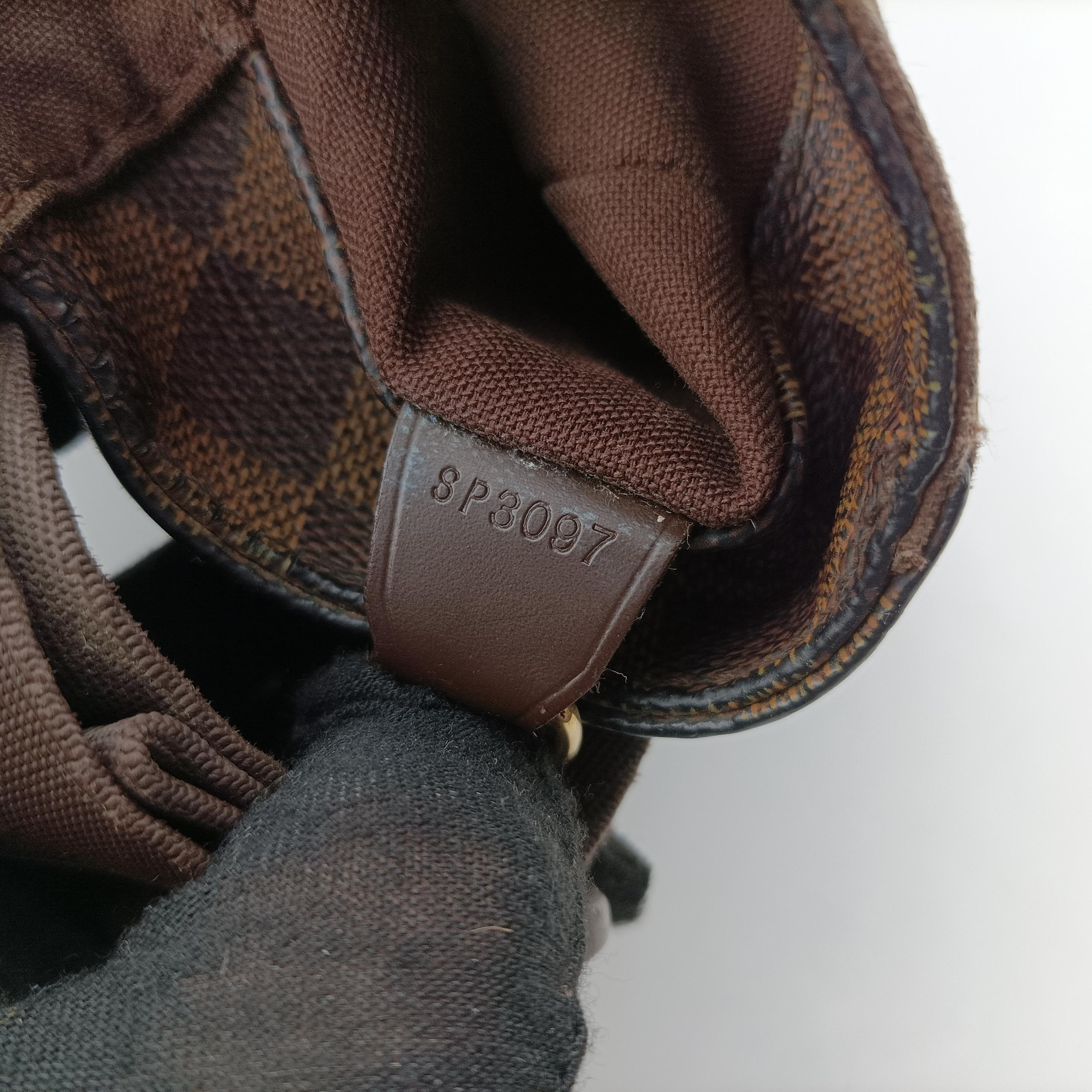 Pre-owned Louis Vuitton Bastille Messenger EBENE Damier Canvas N45258 shoulderbag | stylenewstar