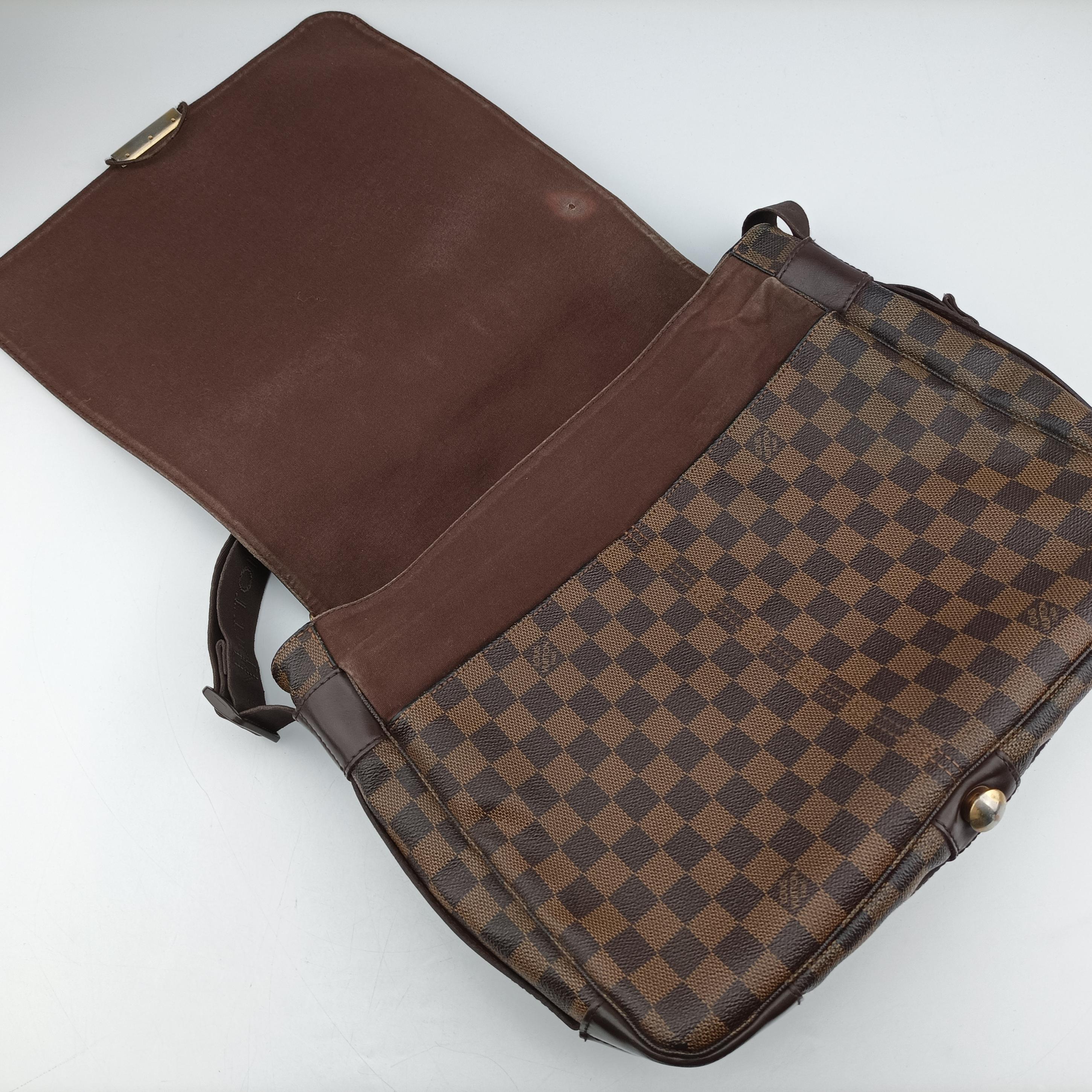 Pre-owned Louis Vuitton Bastille Messenger EBENE Damier Canvas N45258 shoulderbag | stylenewstar