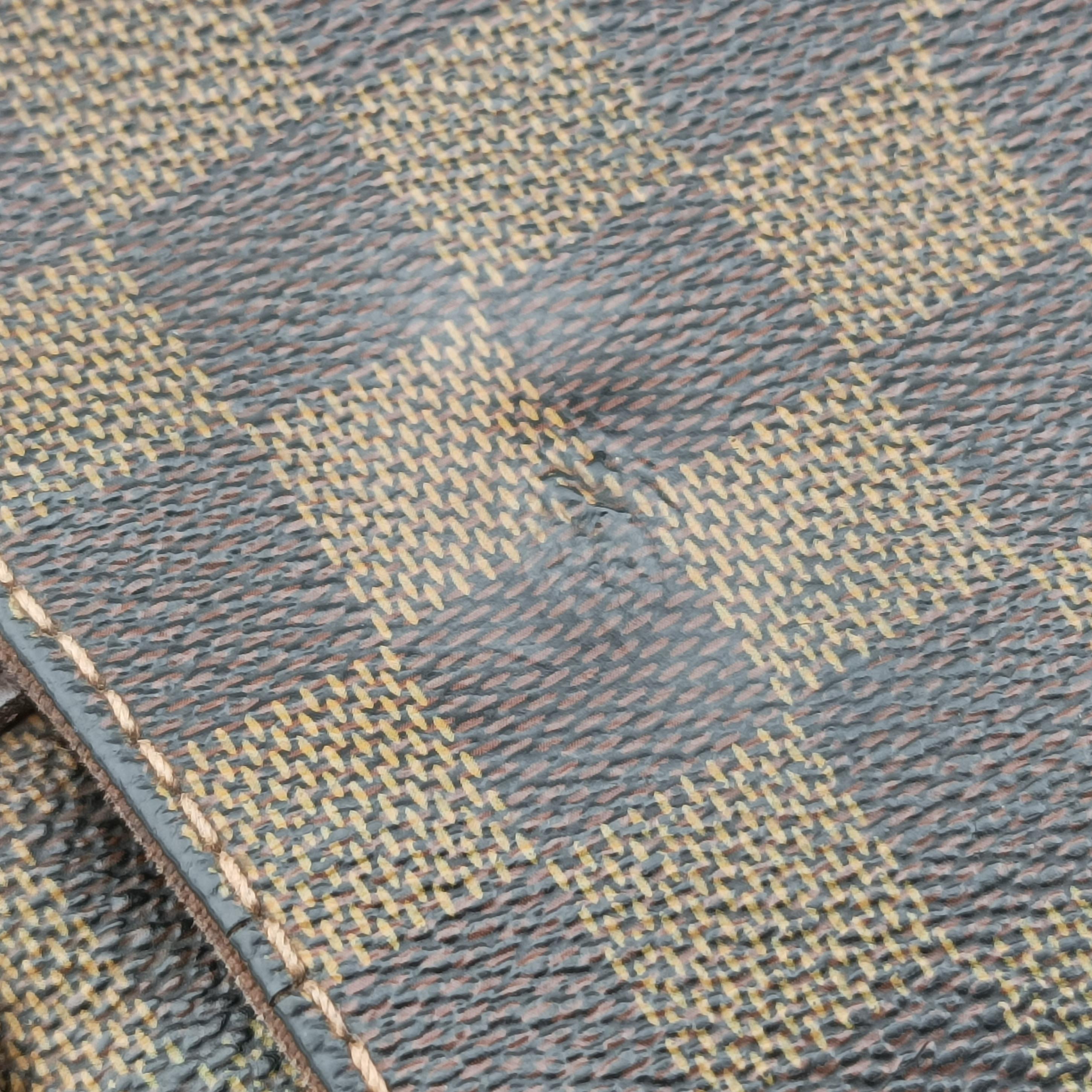 Pre-owned Louis Vuitton Bastille Messenger EBENE Damier Canvas N45258 shoulderbag | stylenewstar