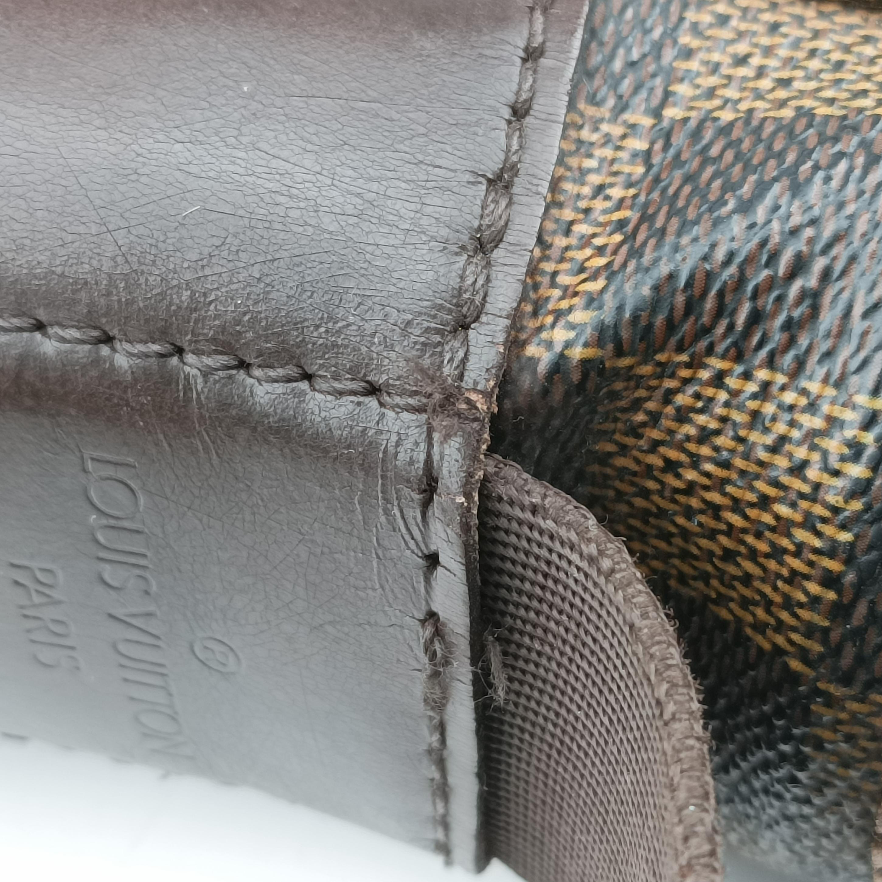 Pre-owned Louis Vuitton Bastille Messenger EBENE Damier Canvas N45258 shoulderbag | stylenewstar