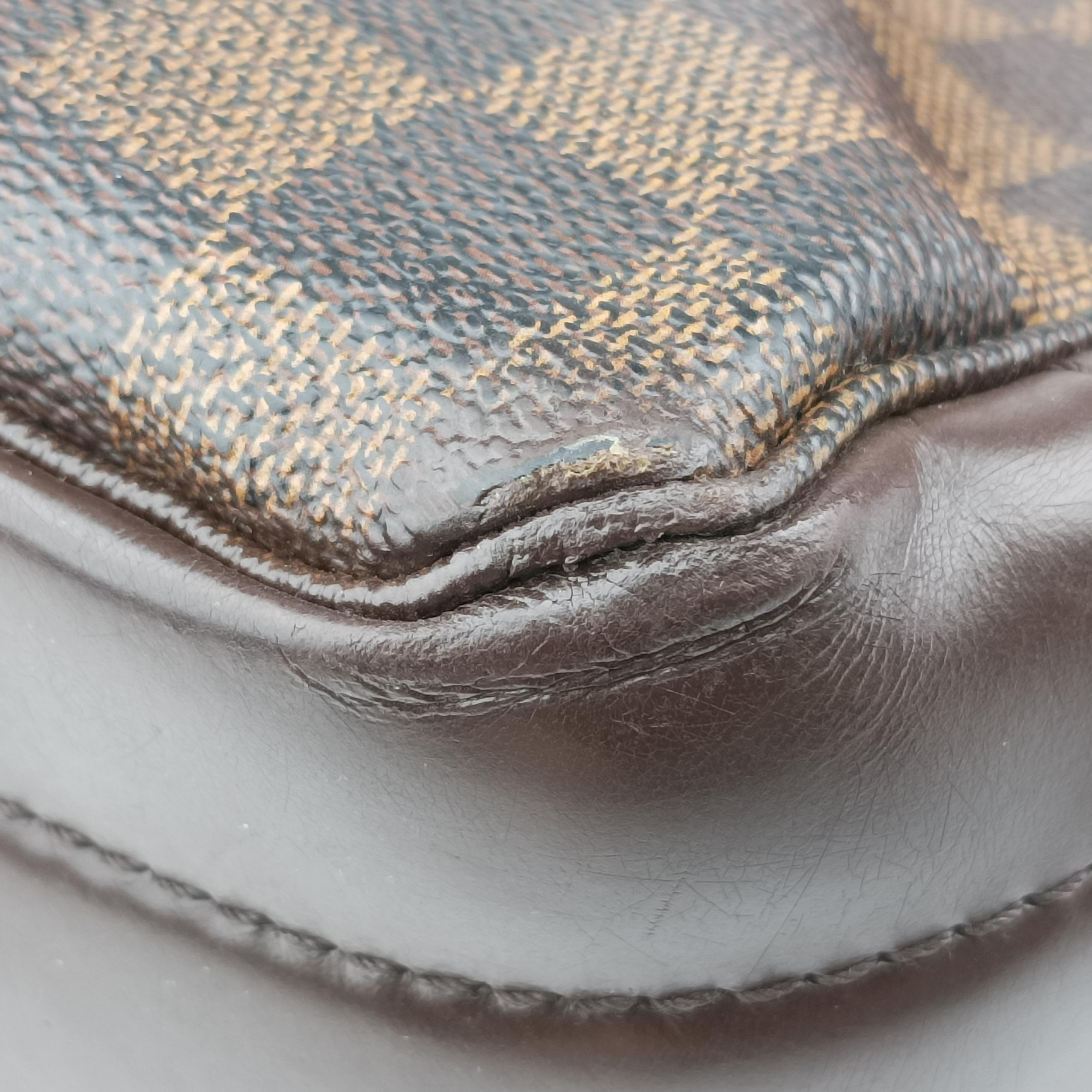 Pre-owned Louis Vuitton Bastille Messenger EBENE Damier Canvas N45258 shoulderbag | stylenewstar