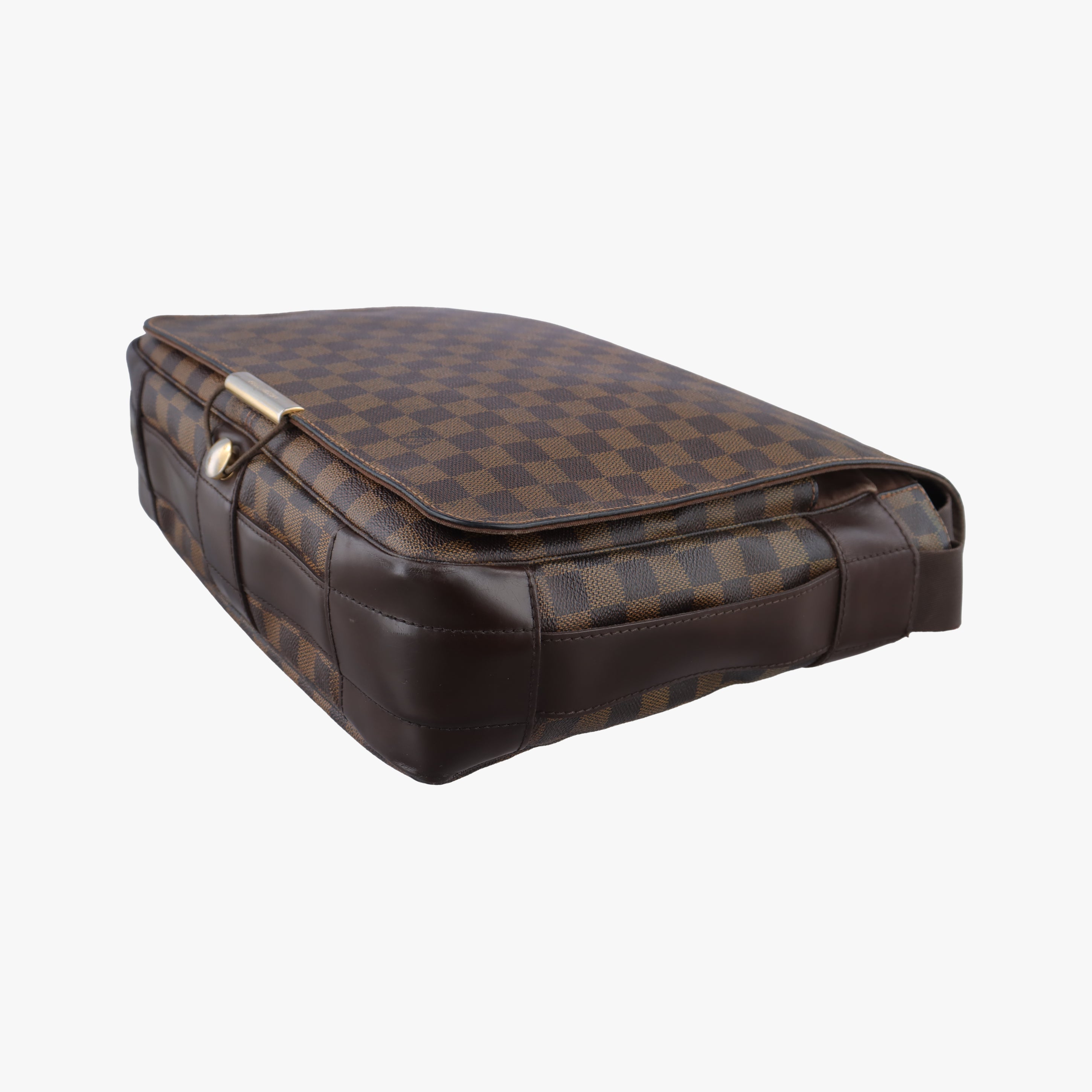 Pre-owned Louis Vuitton Bastille Messenger EBENE Damier Canvas N45258 shoulderbag | stylenewstar