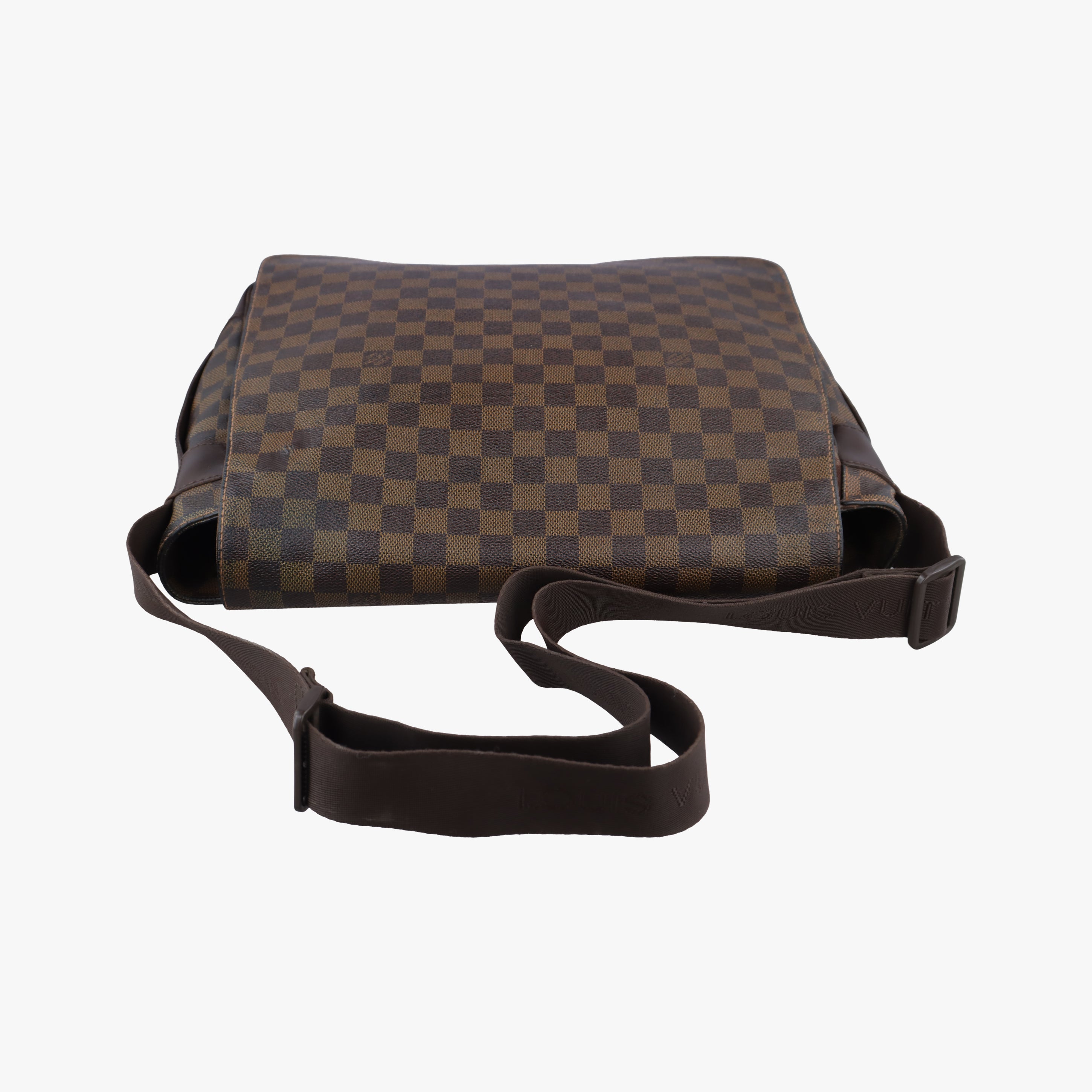 Pre-owned Louis Vuitton Bastille Messenger EBENE Damier Canvas N45258 shoulderbag | stylenewstar