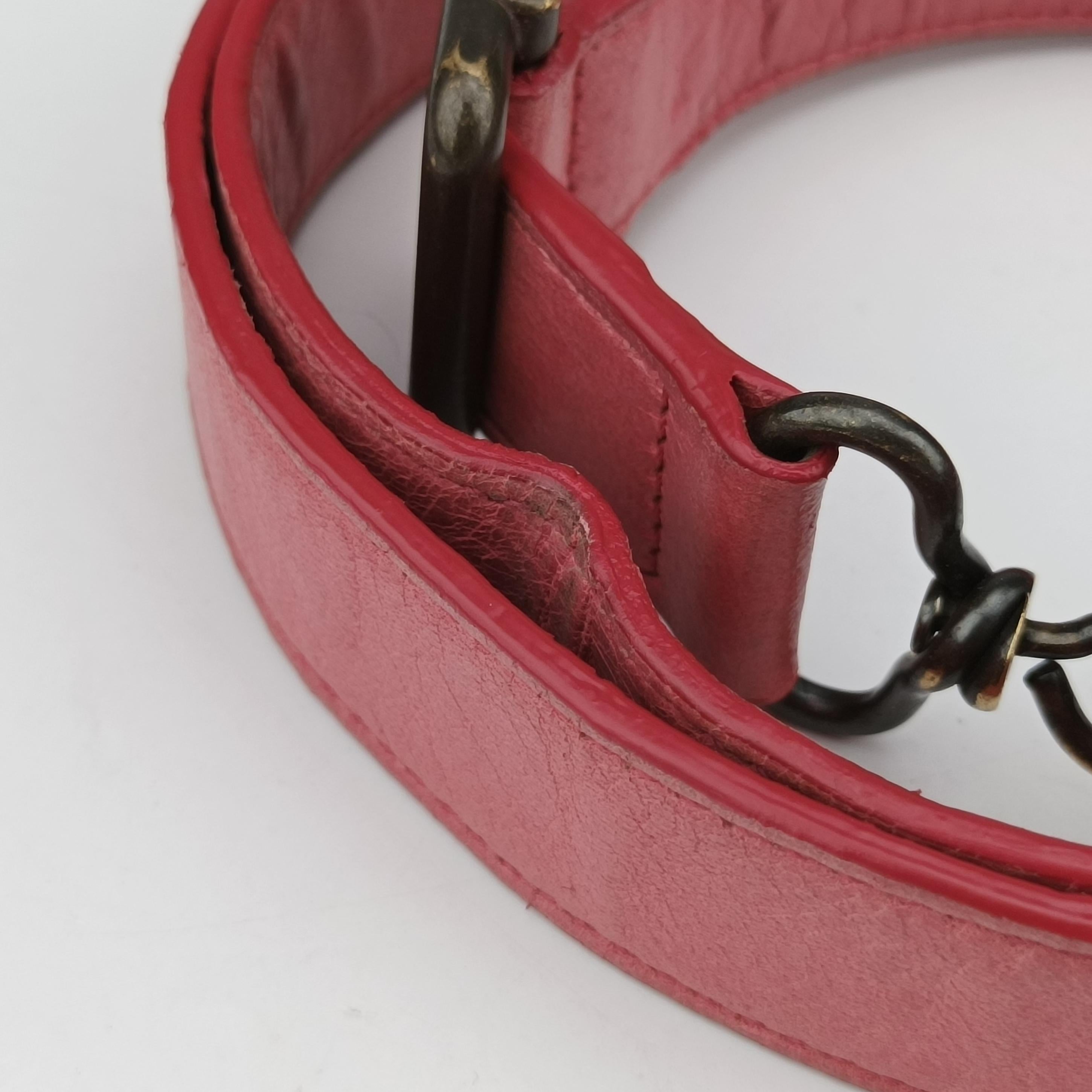 Pre-owned Balenciaga Classic Folk Messenger Pink lambskin  shoulderbag | stylenewstar