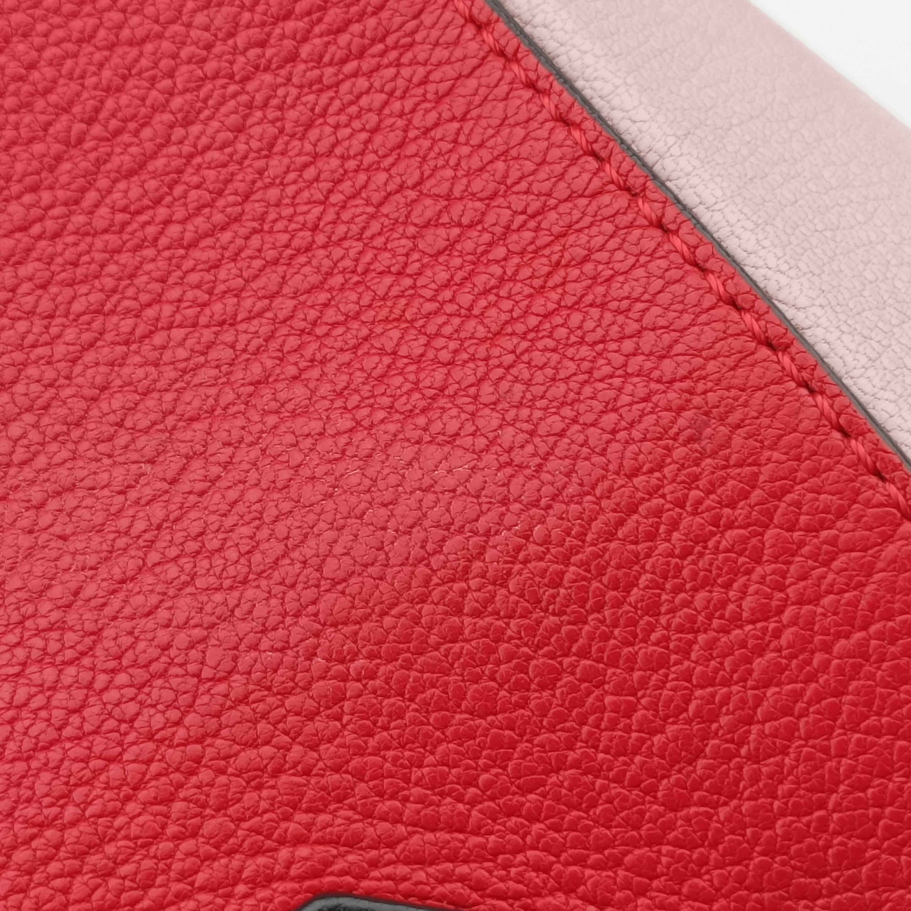 Vintage Givenchy Antigona Red×Black×Pink Leather  shoulderbag | stylenewstar