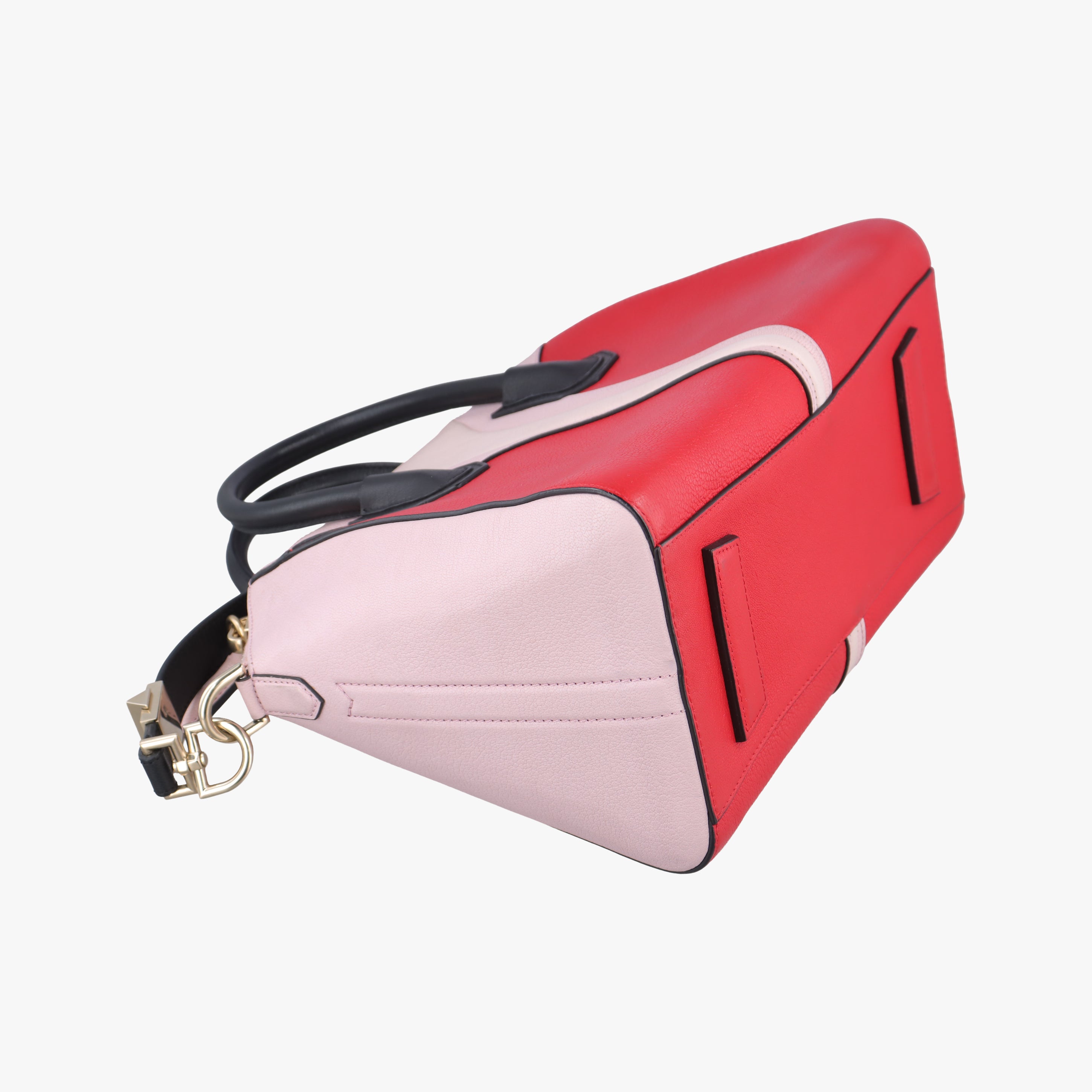Vintage Givenchy Antigona Red×Black×Pink Leather  shoulderbag | stylenewstar