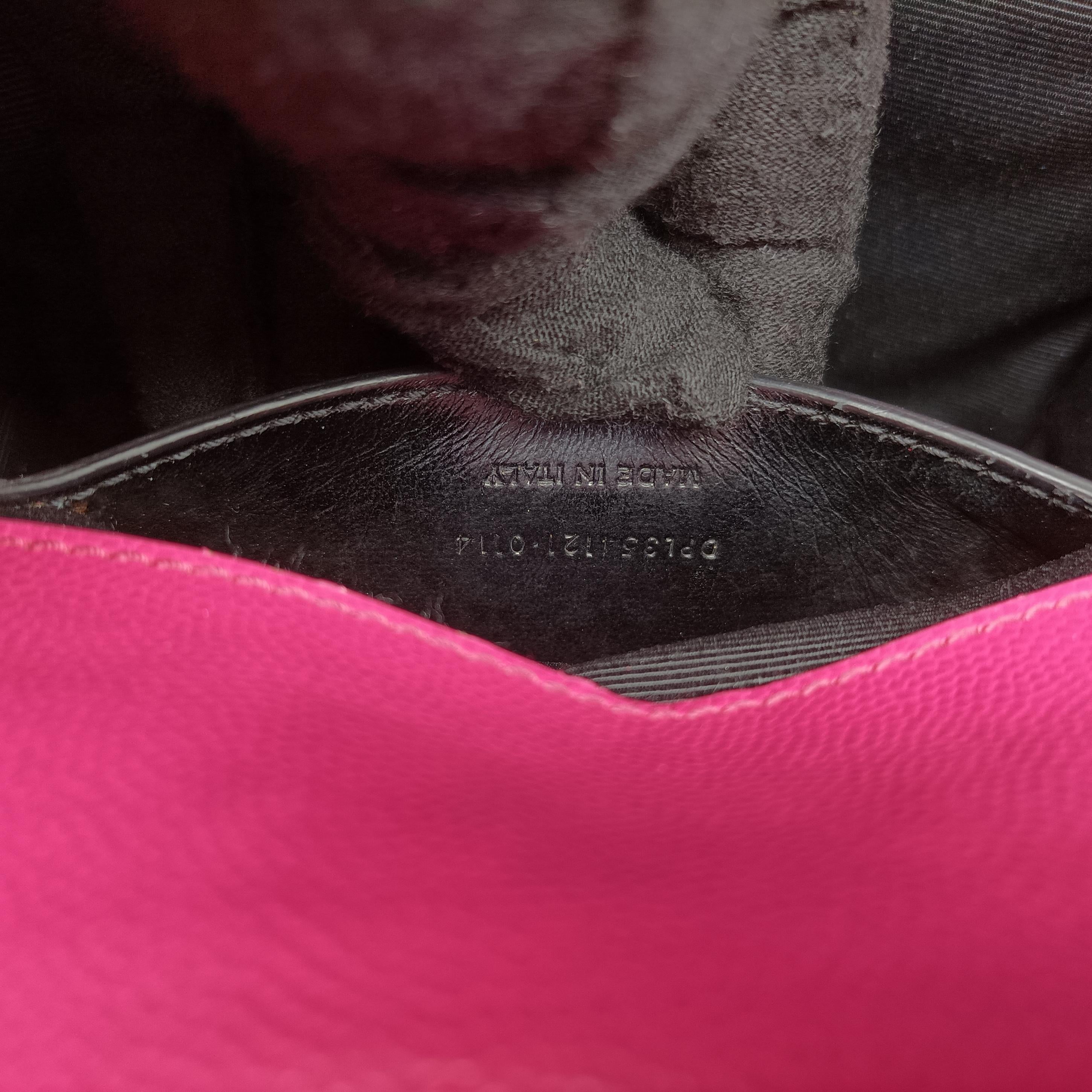 Pre-owned Yves Saint Laurent KATE Pink Caviar Skin 354121 shoulderbag | stylenewstar