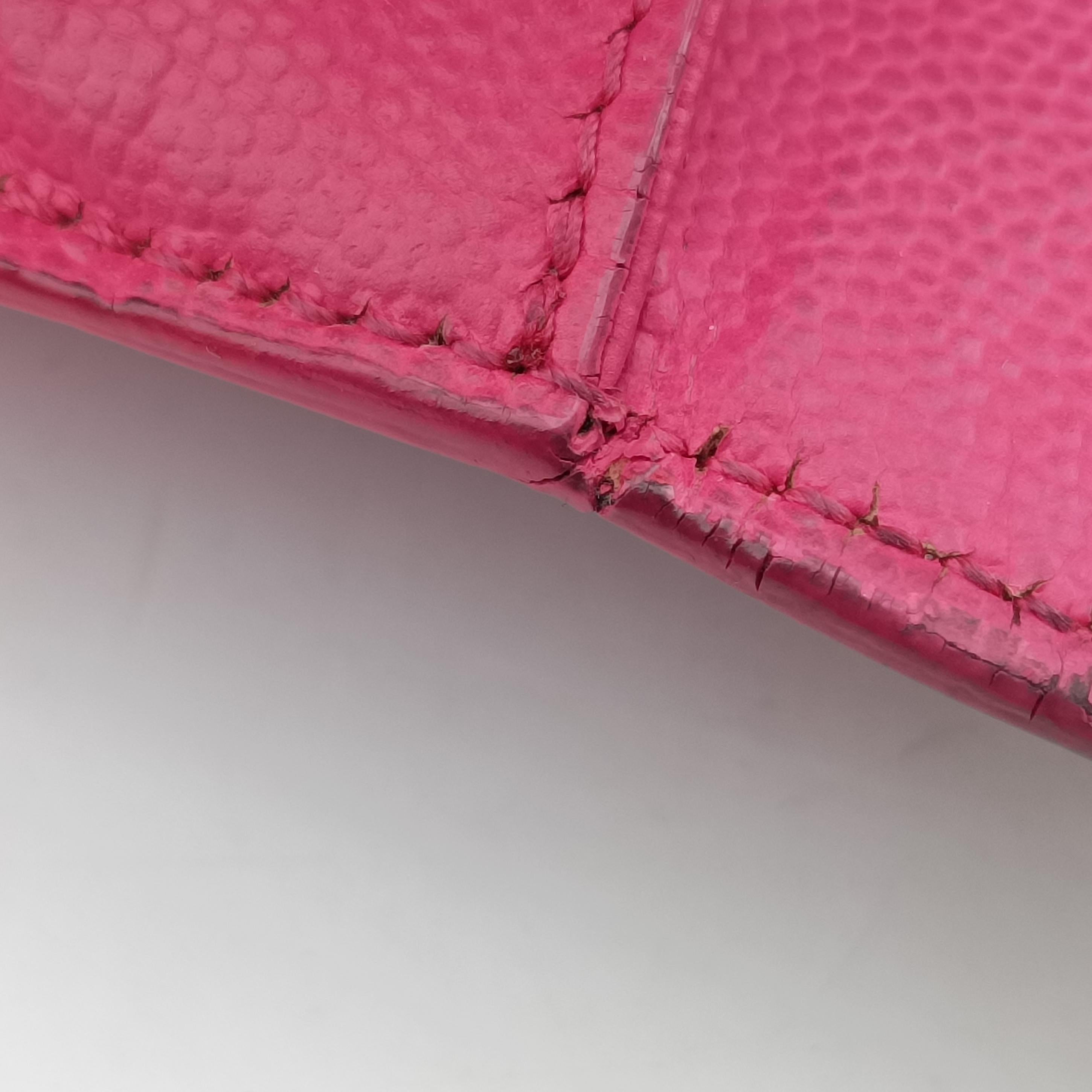Pre-owned Yves Saint Laurent KATE Pink Caviar Skin 354121 shoulderbag | stylenewstar