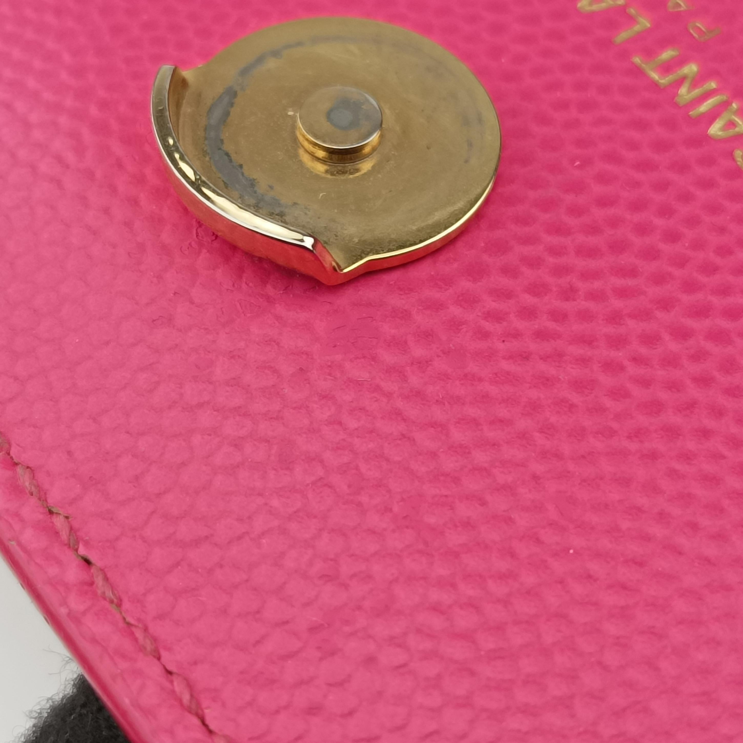 Pre-owned Yves Saint Laurent KATE Pink Caviar Skin 354121 shoulderbag | stylenewstar