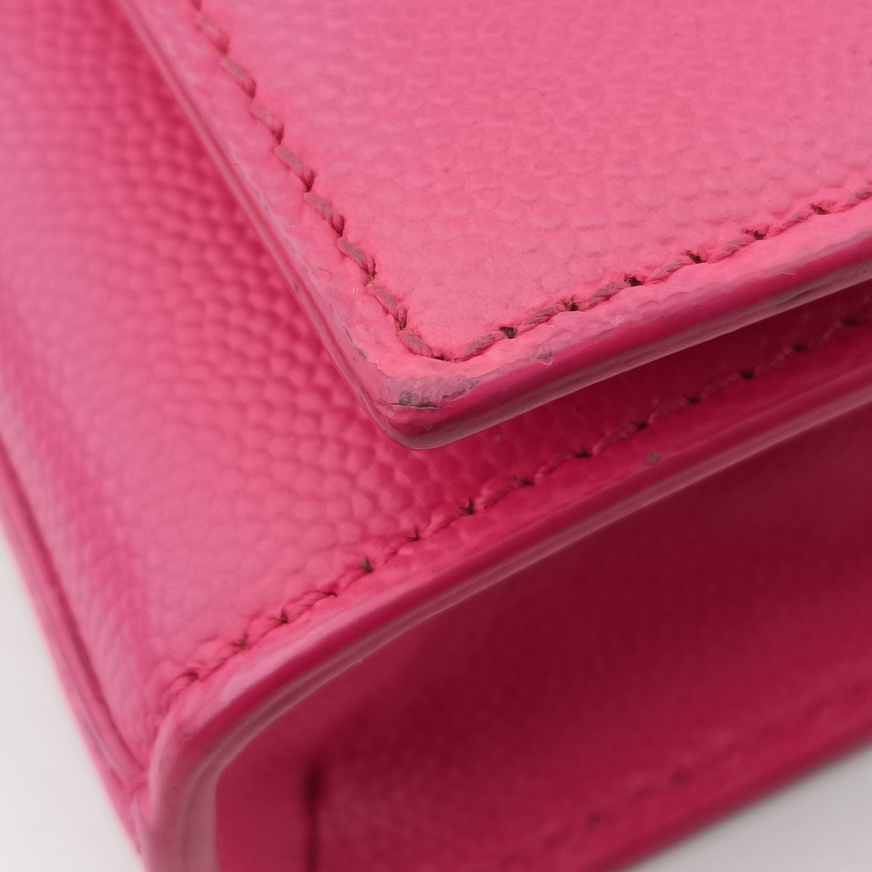 Pre-owned Yves Saint Laurent KATE Pink Caviar Skin 354121 shoulderbag | stylenewstar