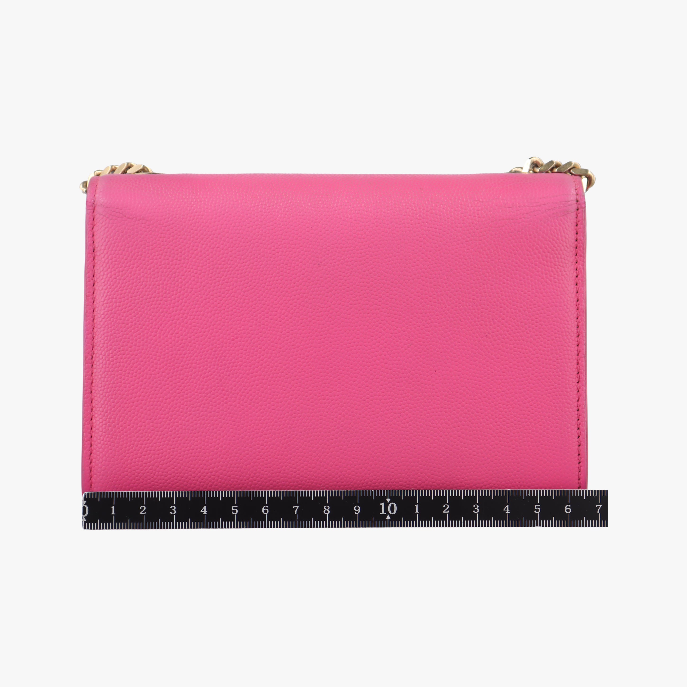 Pre-owned Yves Saint Laurent KATE Pink Caviar Skin 354121 shoulderbag | stylenewstar