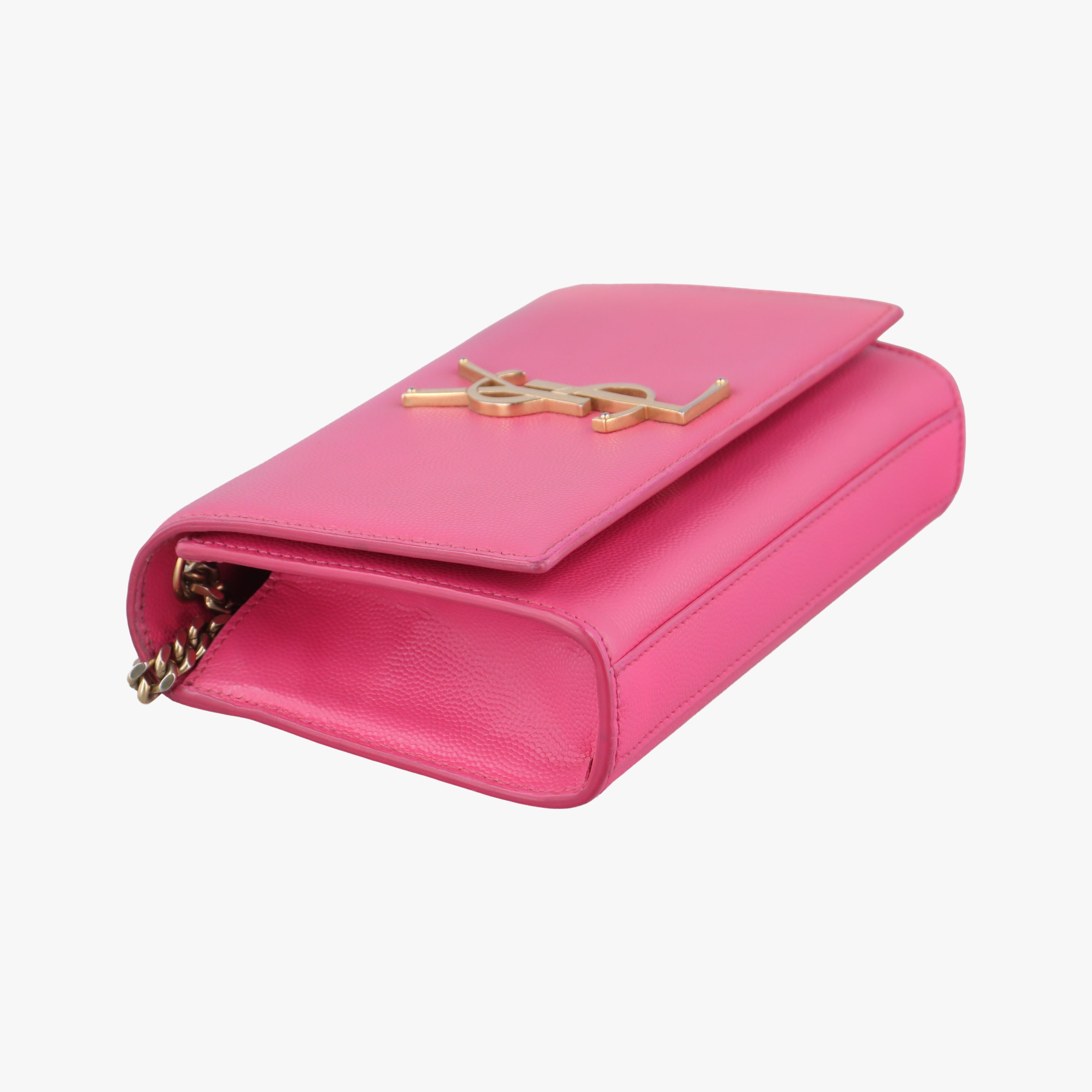 Pre-owned Yves Saint Laurent KATE Pink Caviar Skin 354121 shoulderbag | stylenewstar