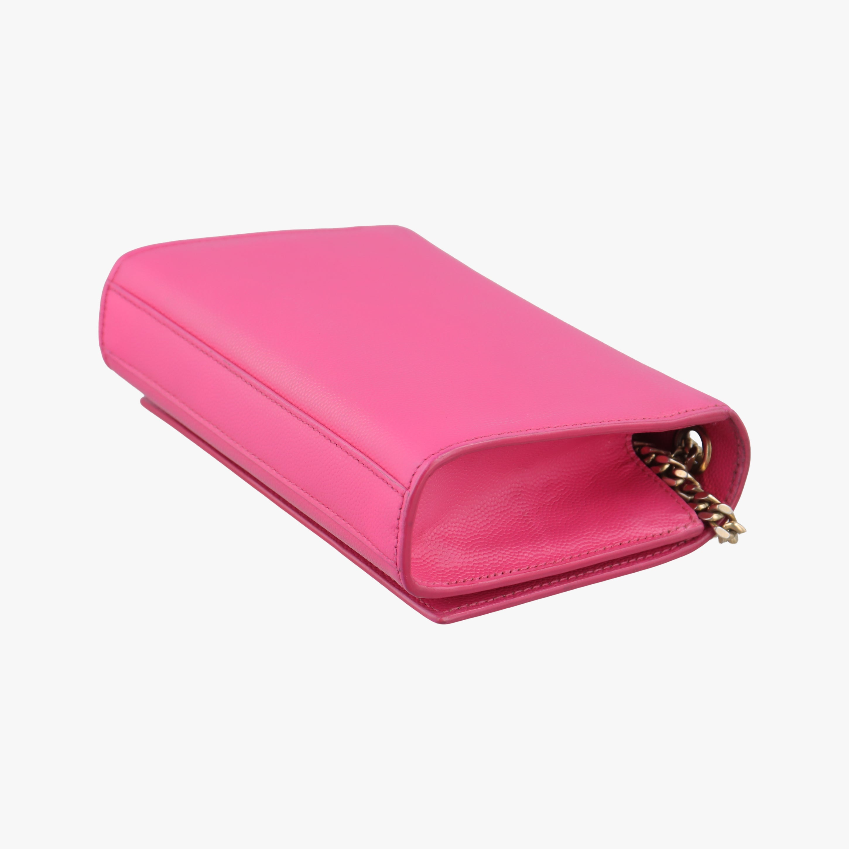 Pre-owned Yves Saint Laurent KATE Pink Caviar Skin 354121 shoulderbag | stylenewstar