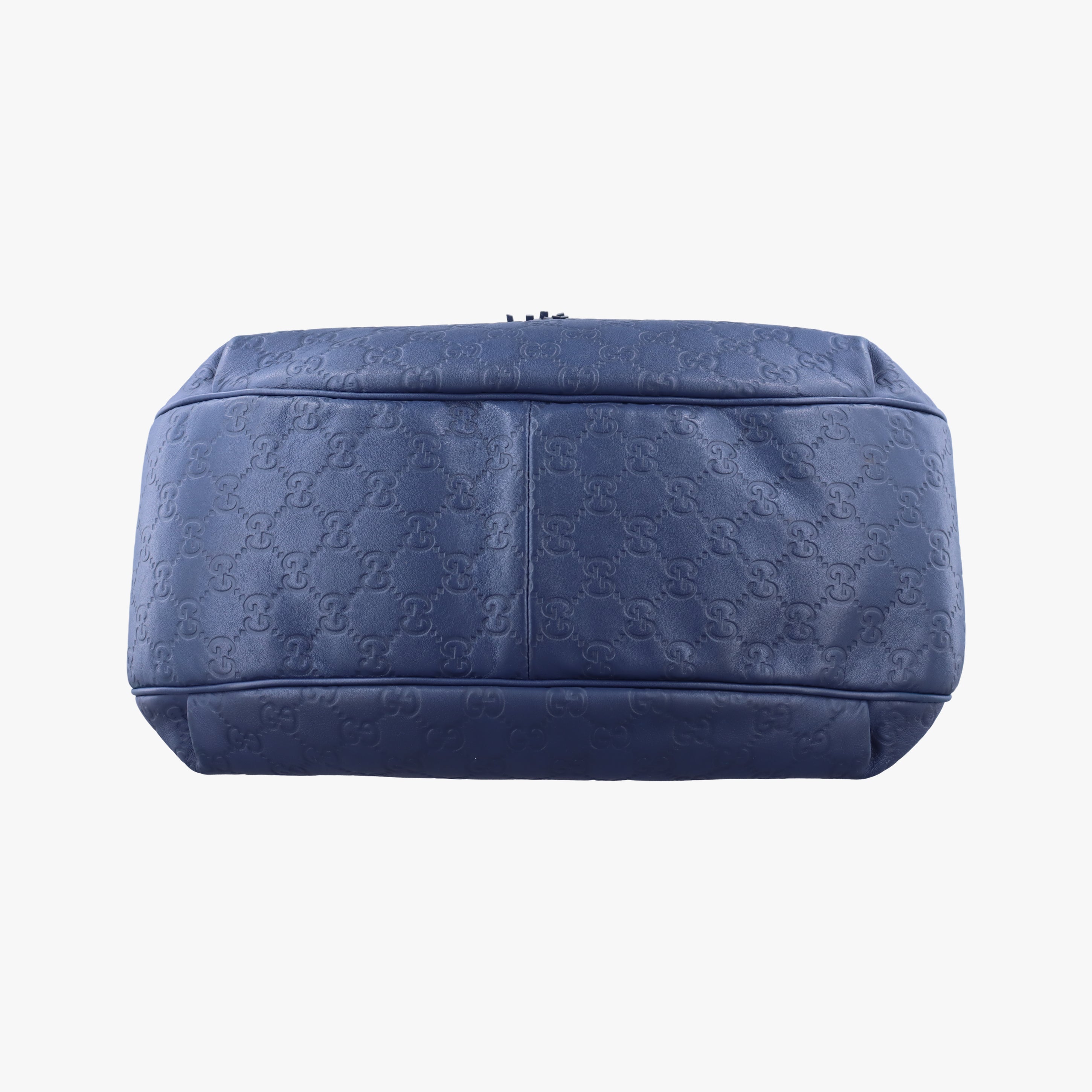 Pre-owned Gucci Emily Hobo Blue Leather 322226 shoulderbag | stylenewstar