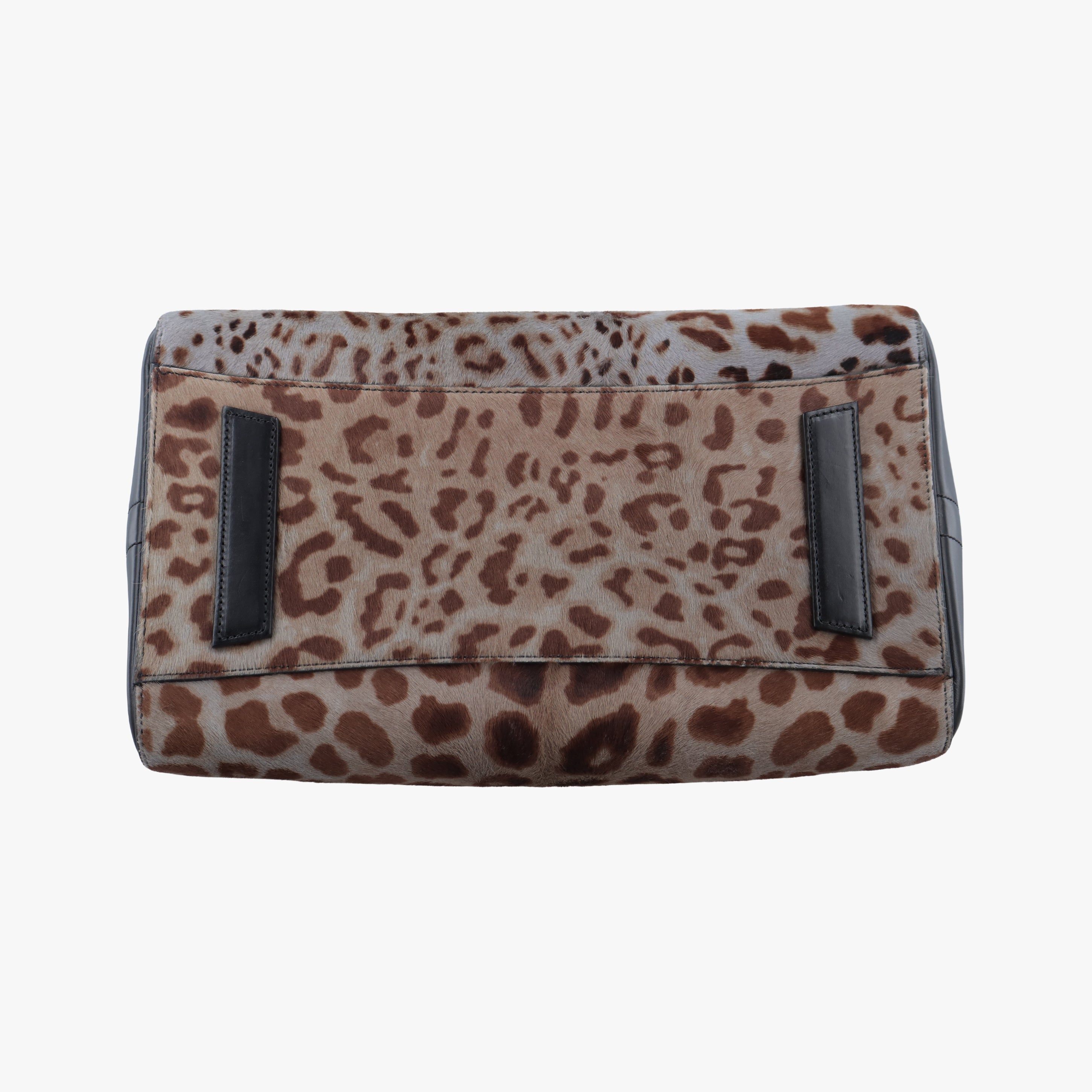 Pre-owned Givenchy Medium Antigona beige×Gray×Multicolour ponyhair×Leather  shoulderbag | stylenewstar