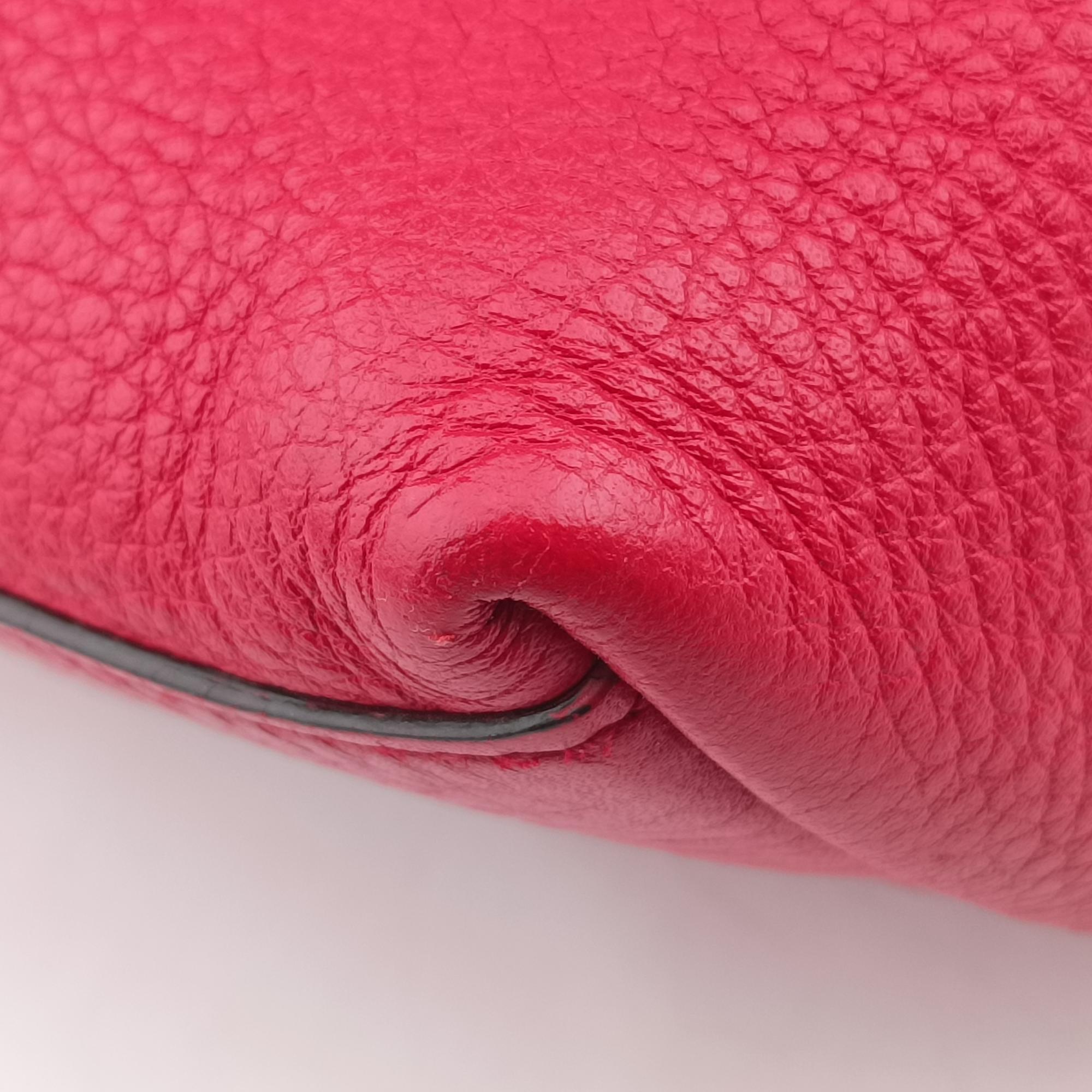 Pre-owned Gucci Soho Red Leather 308982 shoulderbag | stylenewstar