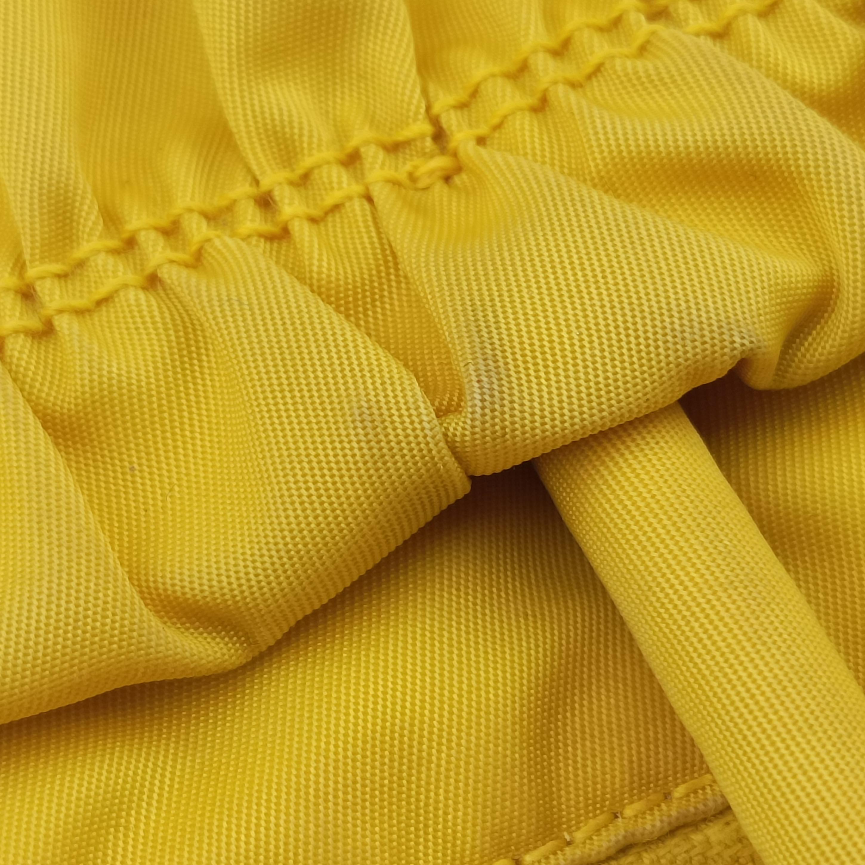 Secondhand Prada Tessuto Gaufre Yellow nylon  shoulderbag | stylenewstar