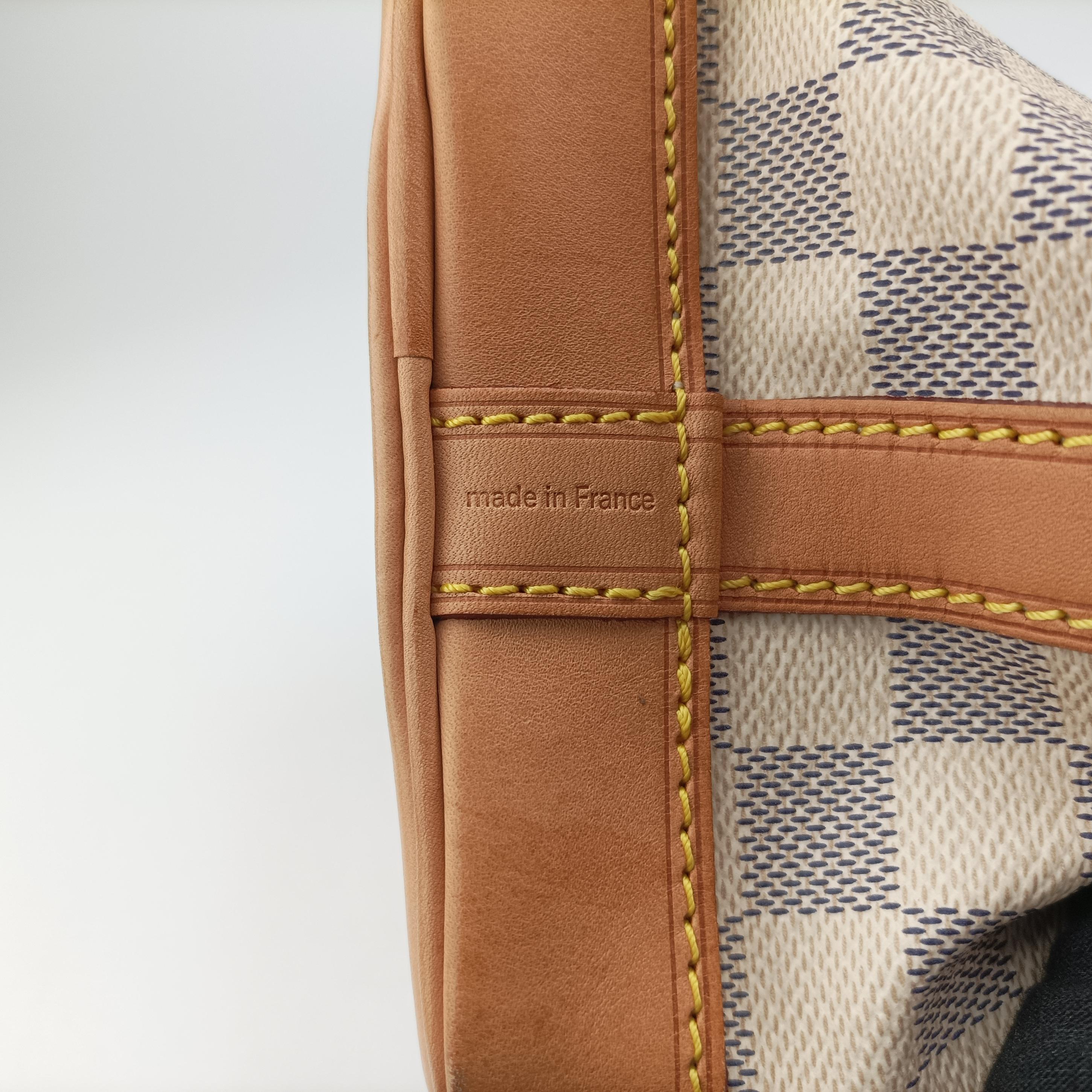 Vintage Louis Vuitton NoeBB AZUR Damier Canvas N41220 shoulderbag | stylenewstar