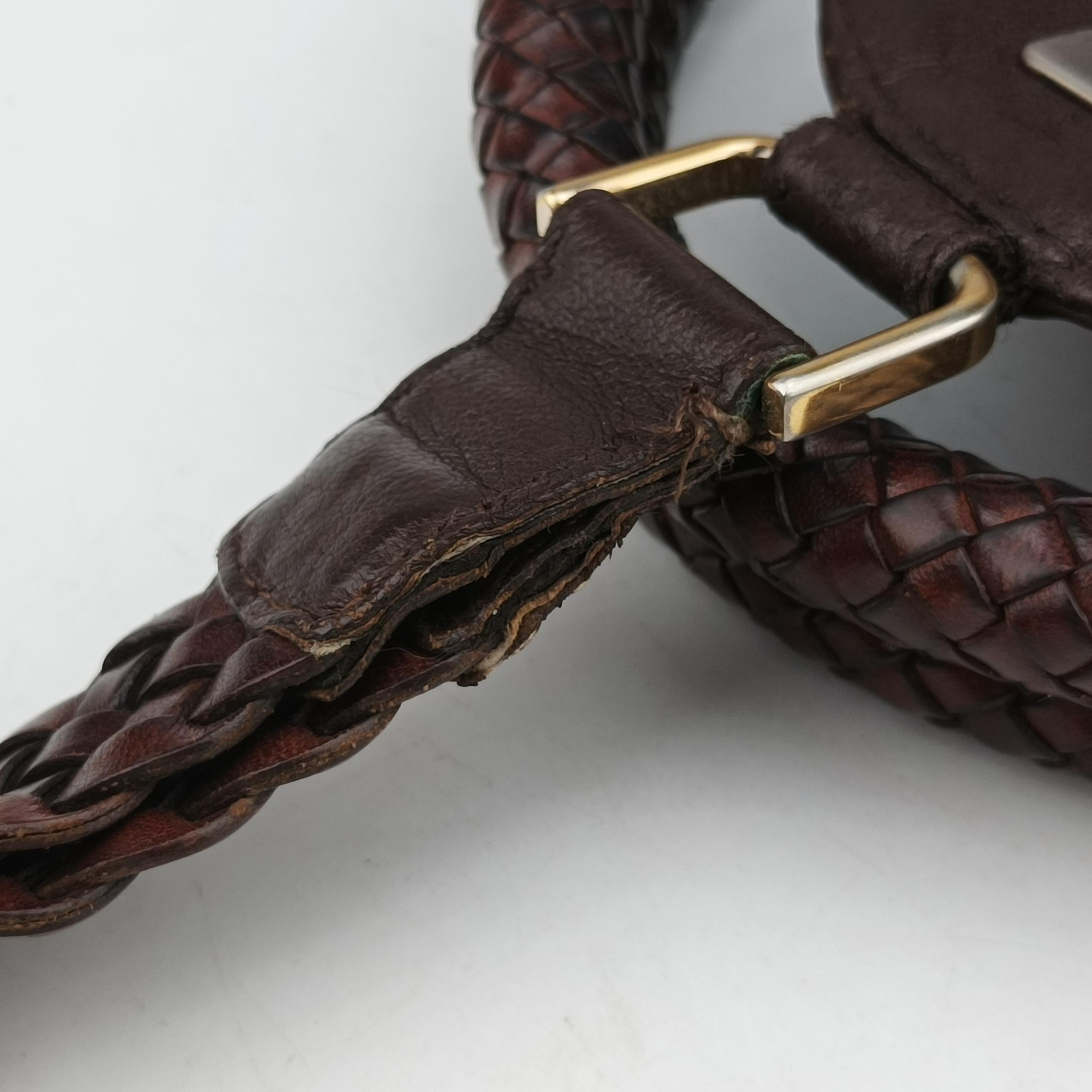 Pre-owned Fendi Spy Bag Brown Leather 8BR589 handbag | stylenewstar