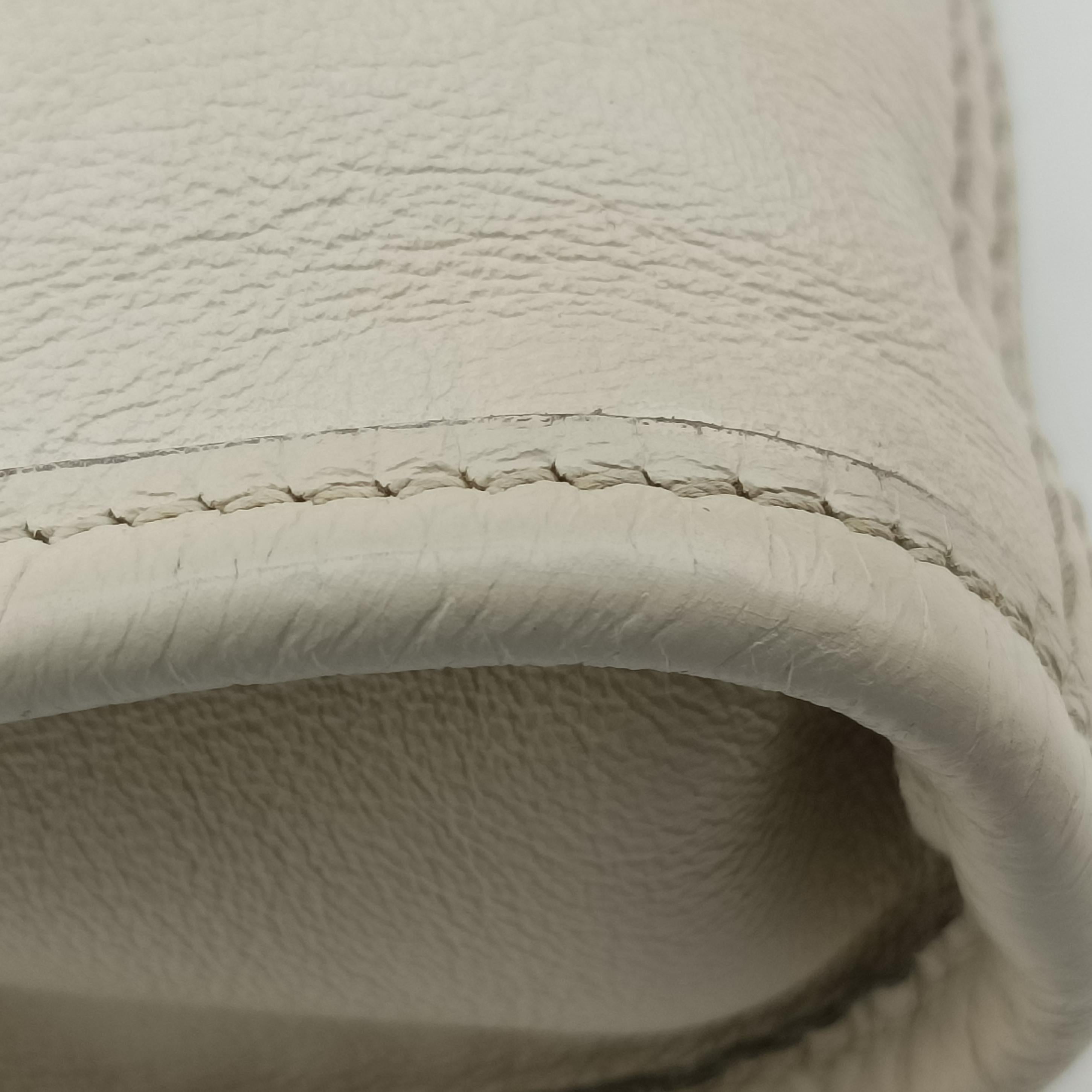 Pre-owned Gucci Rajah White Leather 537219 shoulderbag | stylenewstar