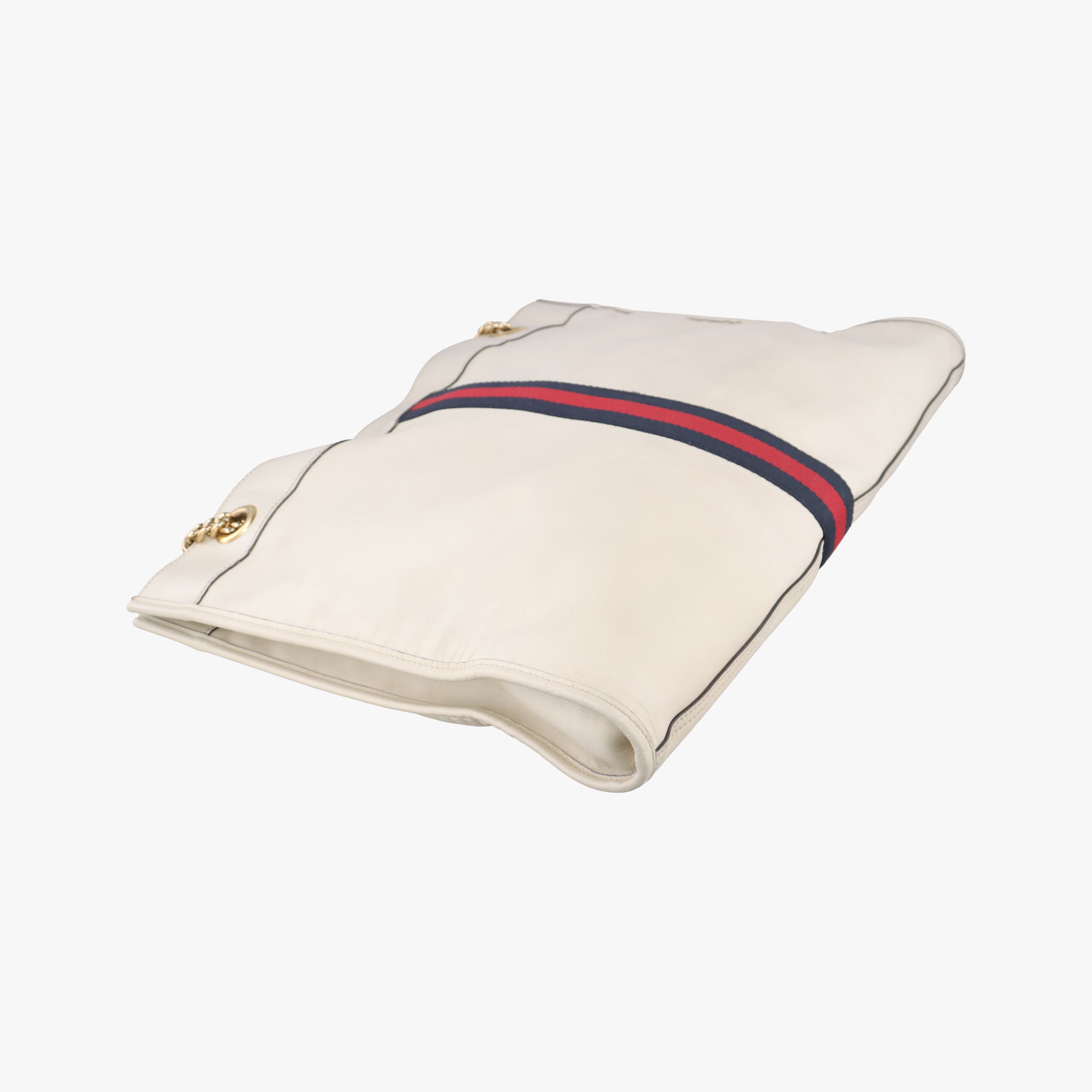 Pre-owned Gucci Rajah White Leather 537219 shoulderbag | stylenewstar