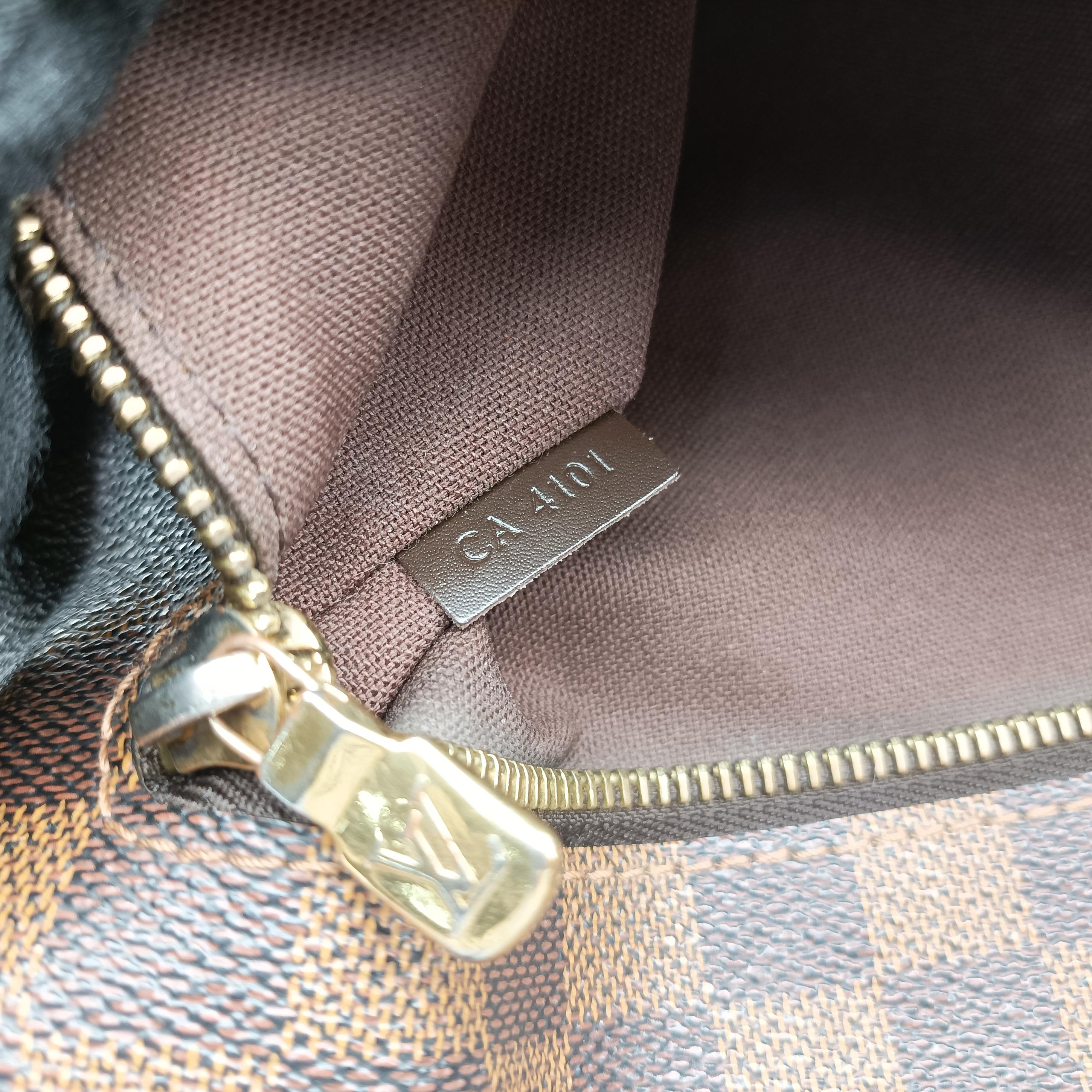 Pre-owned Louis Vuitton BROOKLYN MM EBENE Damier Canvas N51211 shoulderbag | stylenewstar