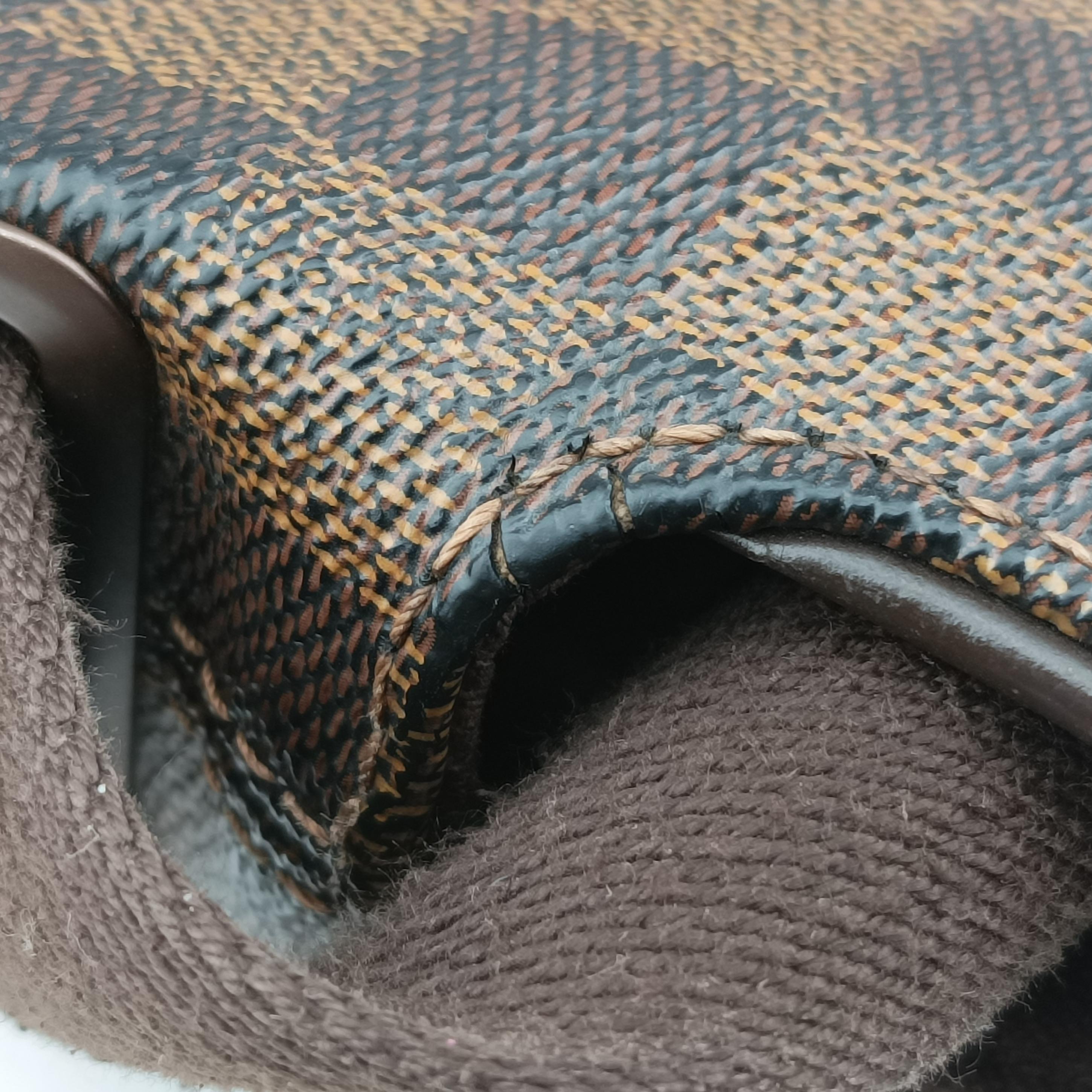 Pre-owned Louis Vuitton BROOKLYN MM EBENE Damier Canvas N51211 shoulderbag | stylenewstar