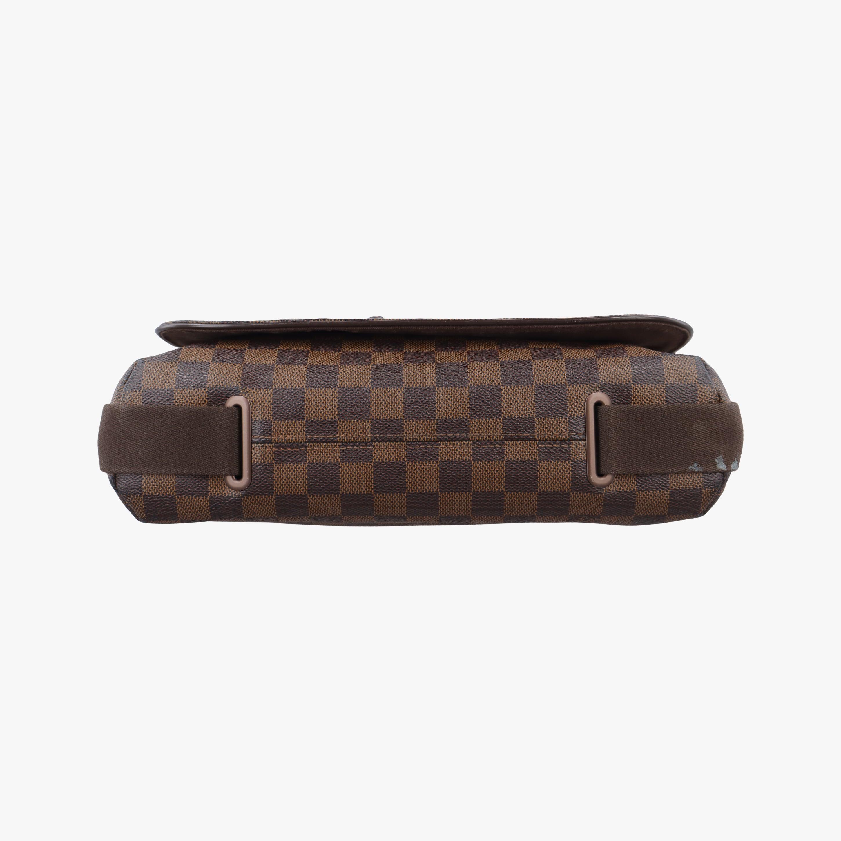 Pre-owned Louis Vuitton BROOKLYN MM EBENE Damier Canvas N51211 shoulderbag | stylenewstar