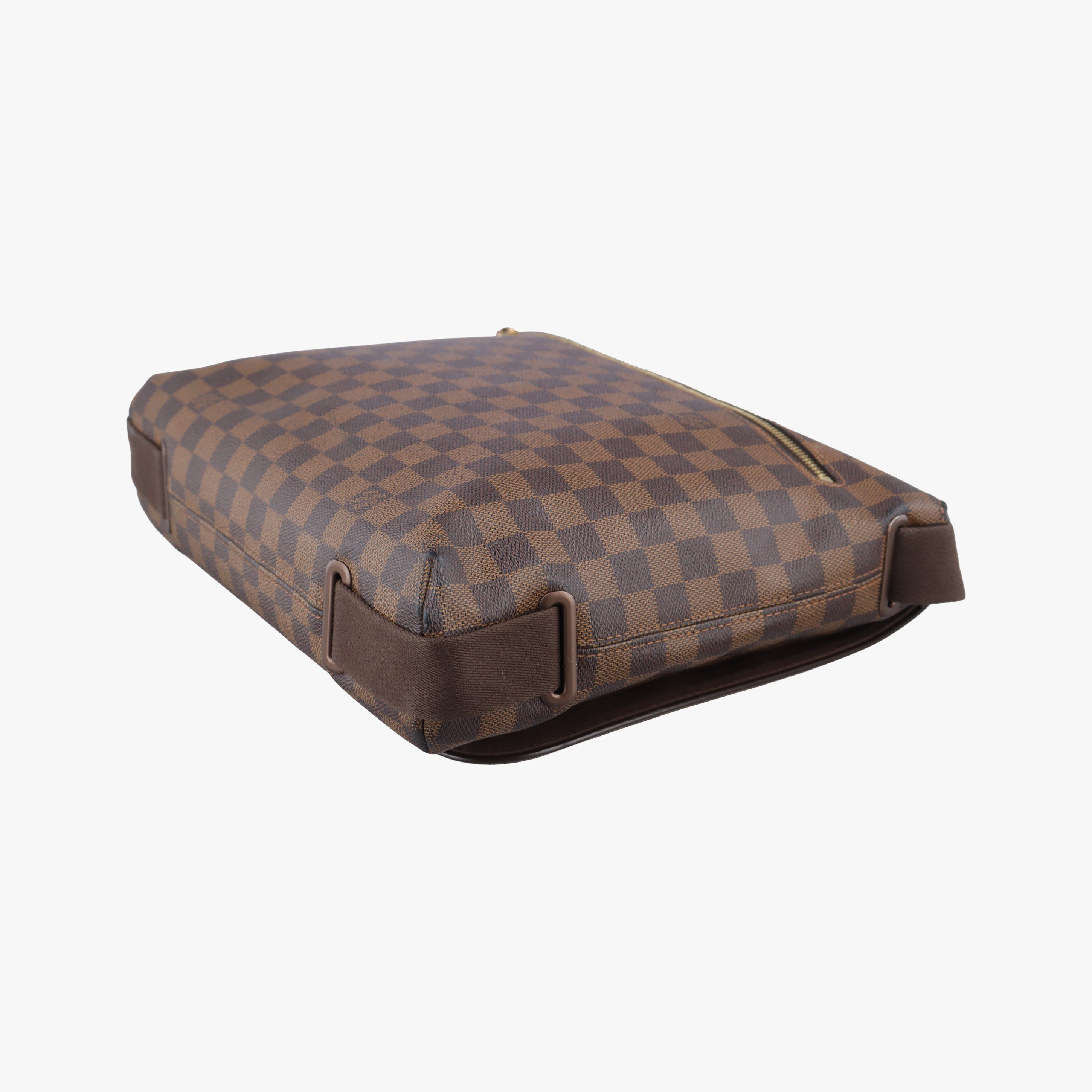 Pre-owned Louis Vuitton BROOKLYN MM EBENE Damier Canvas N51211 shoulderbag | stylenewstar