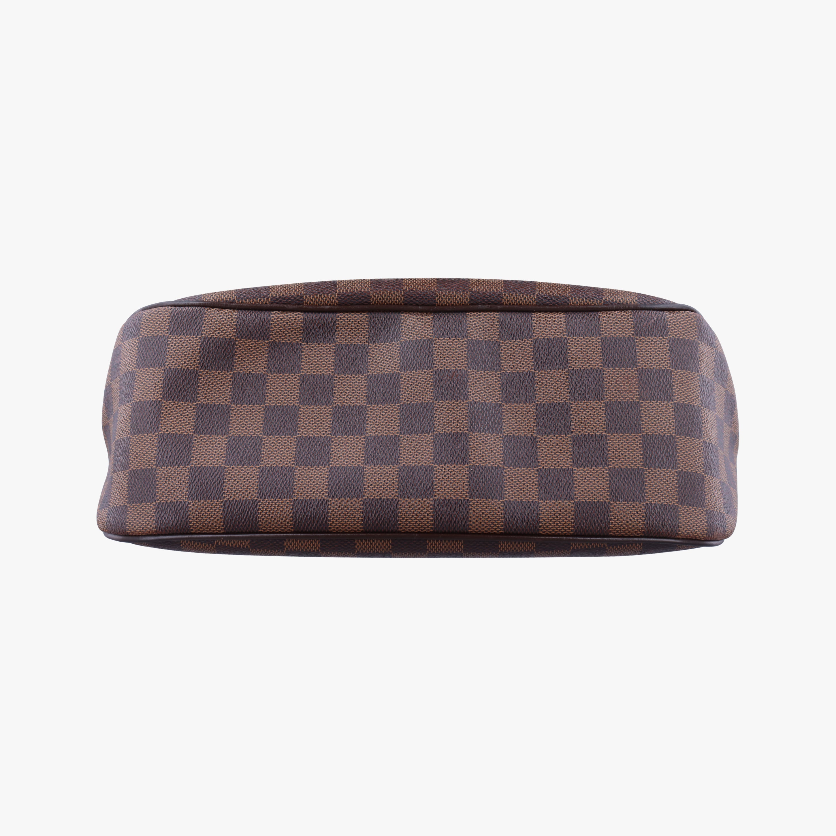 Secondhand Louis Vuitton BERGAMO MM EBENE Damier Canvas N41168 shoulderbag | stylenewstar