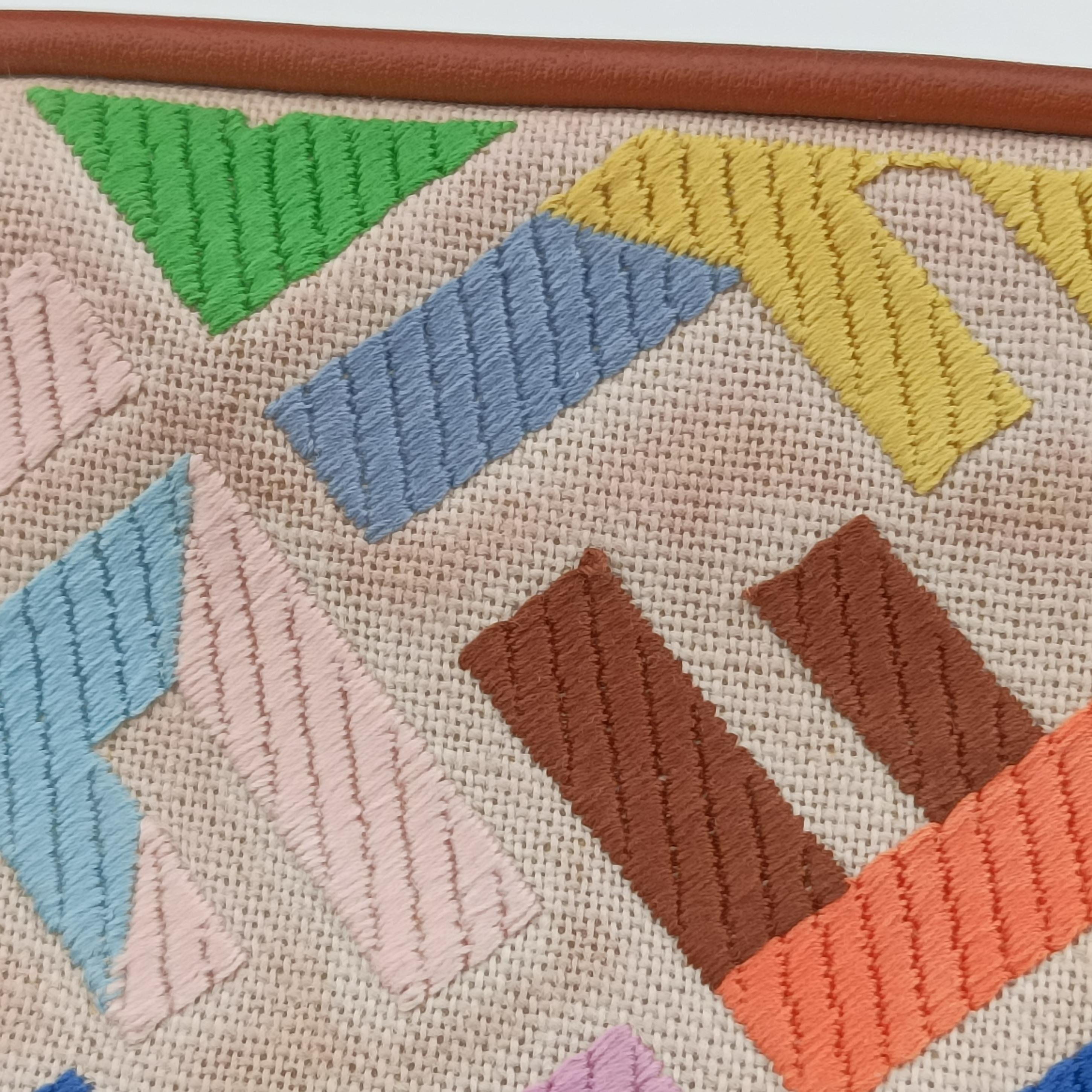 Pre-owned Fendi BAGUETTE Multicolour canvas 8BR600 shoulderbag | stylenewstar
