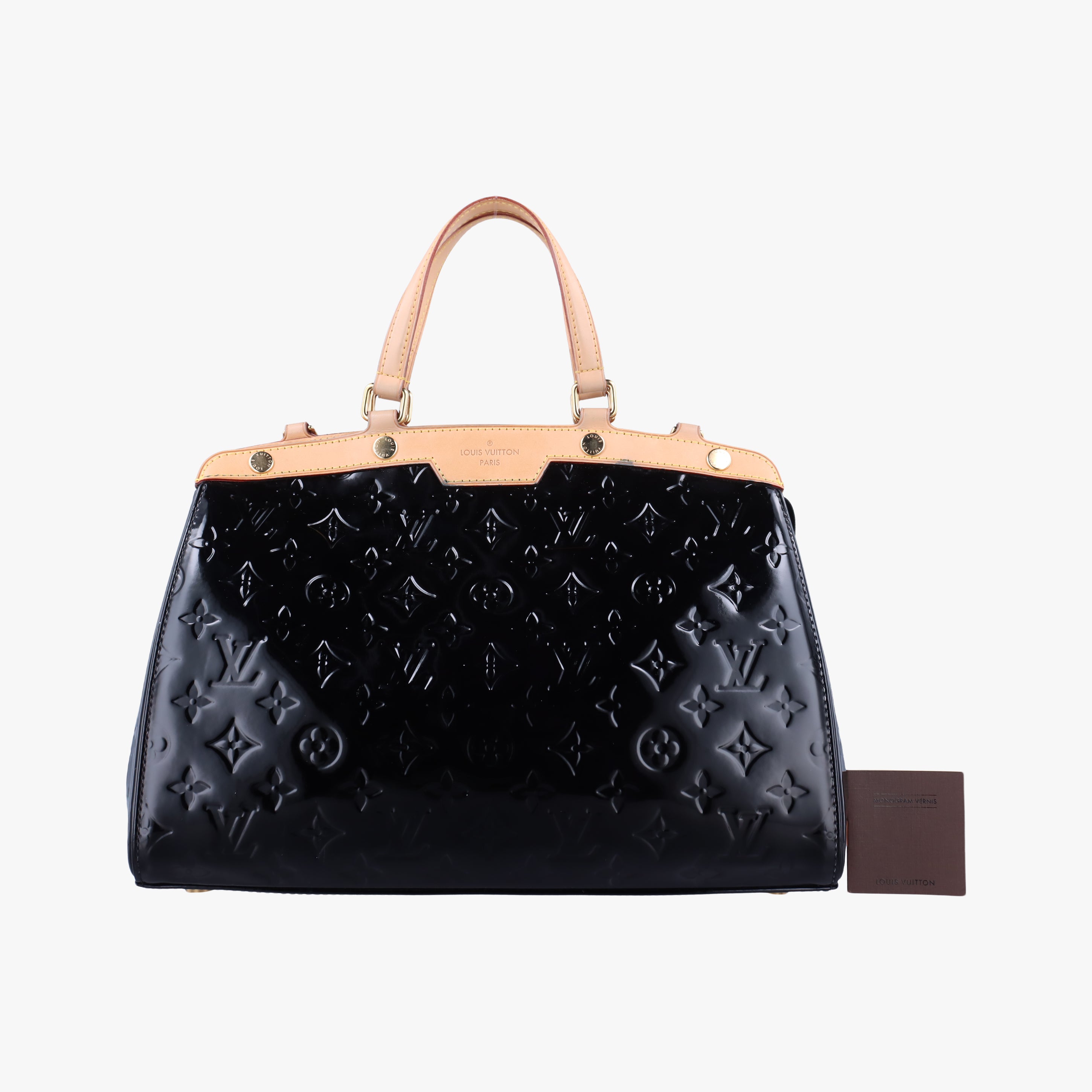 Pre-owned Louis Vuitton Brea MM tail d'ombre Vernis  shoulderbag | stylenewstar