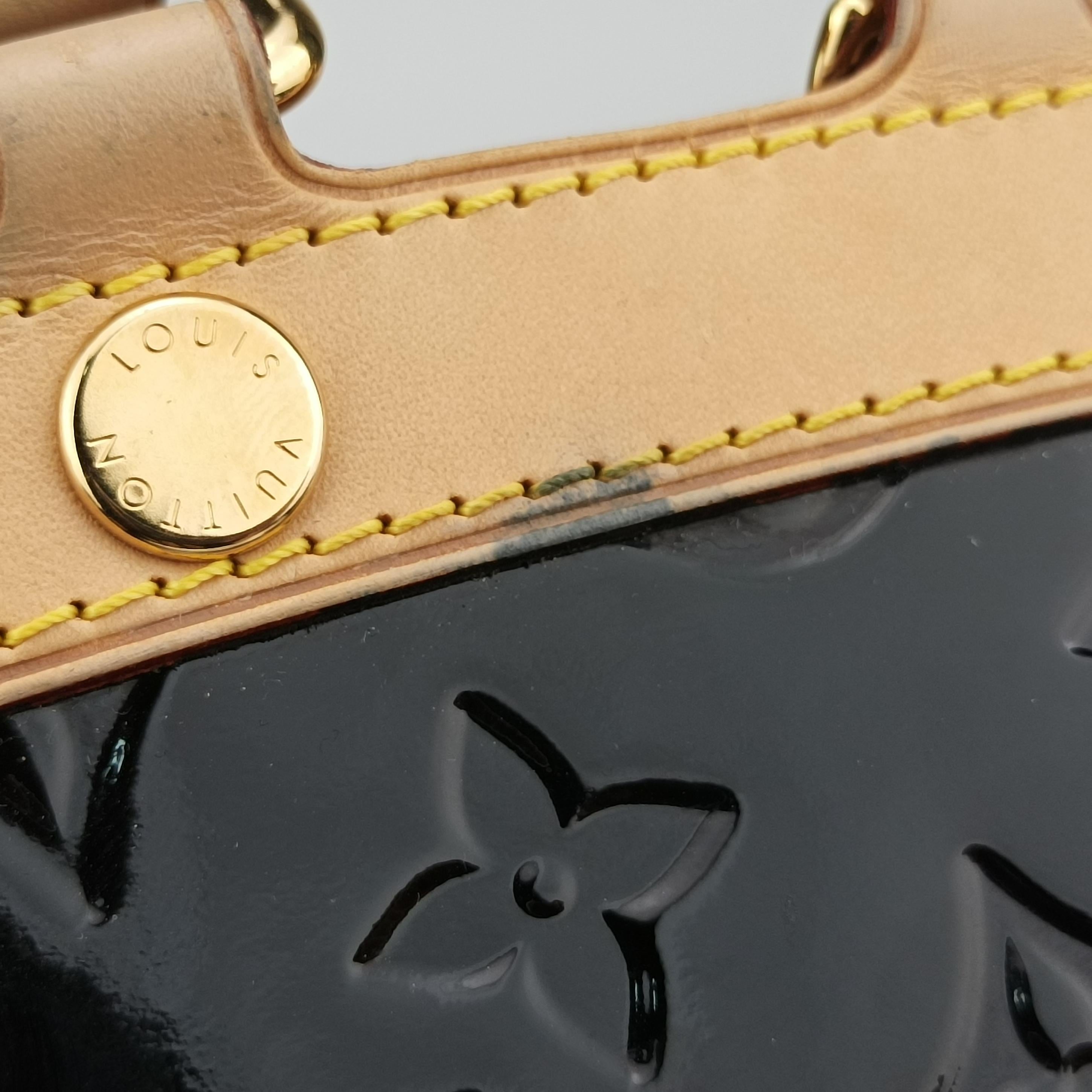 Pre-owned Louis Vuitton Brea MM tail d'ombre Vernis  shoulderbag | stylenewstar